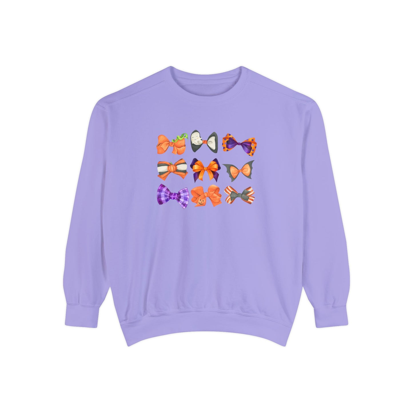 Halloween Bows Comfort Colors Sweatshirt