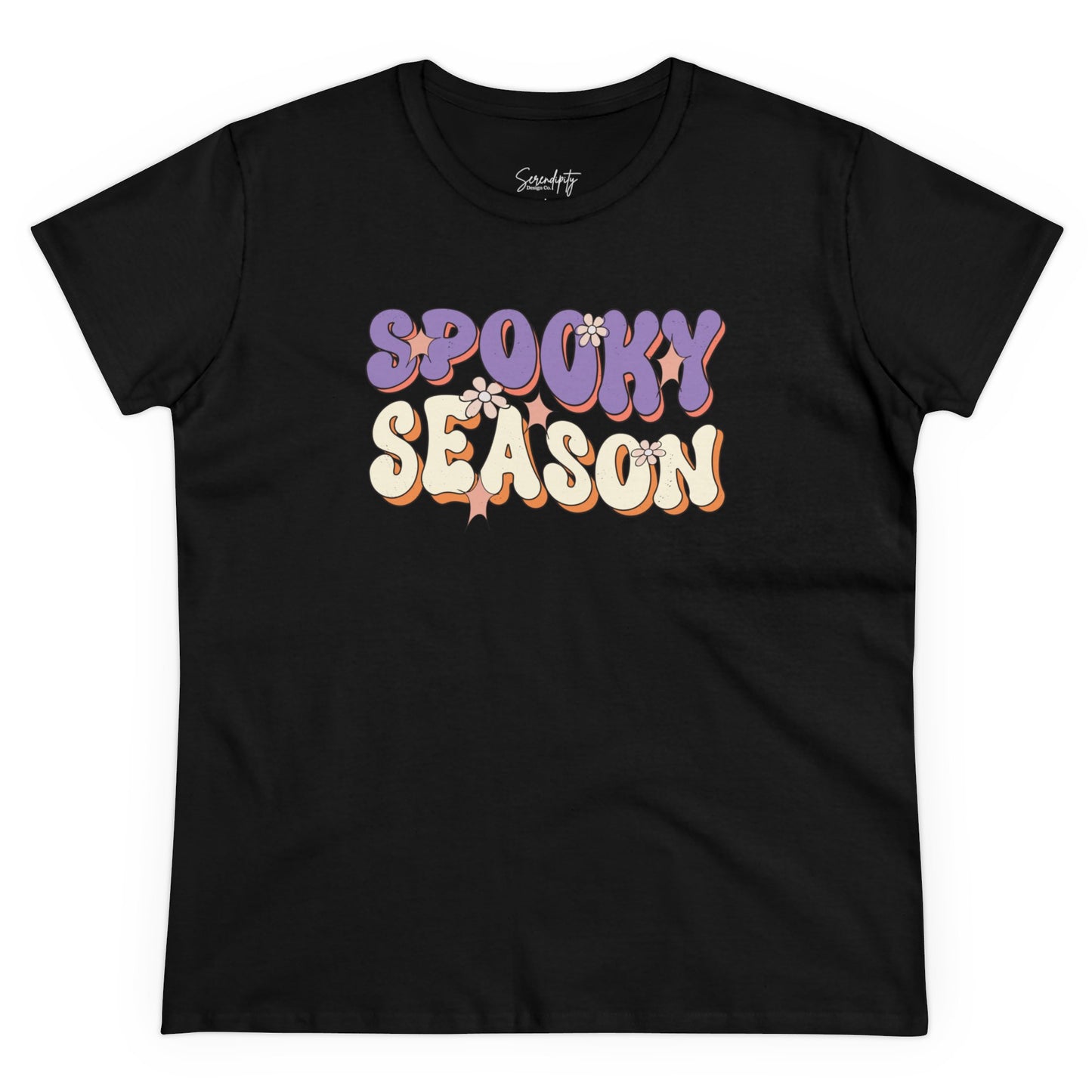 Spooky Season Girly Baby Tee