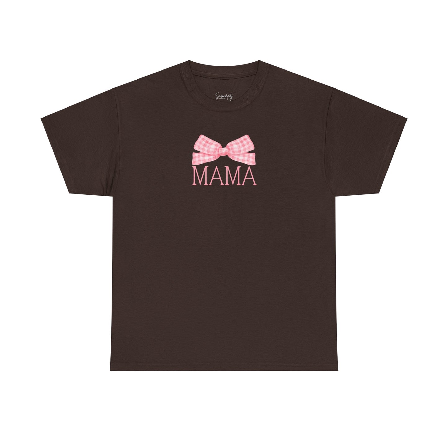 Mama Pink Bow Unisex Tee