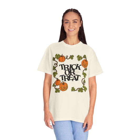 Vintage Trick or Treat Comfort Colors Tee
