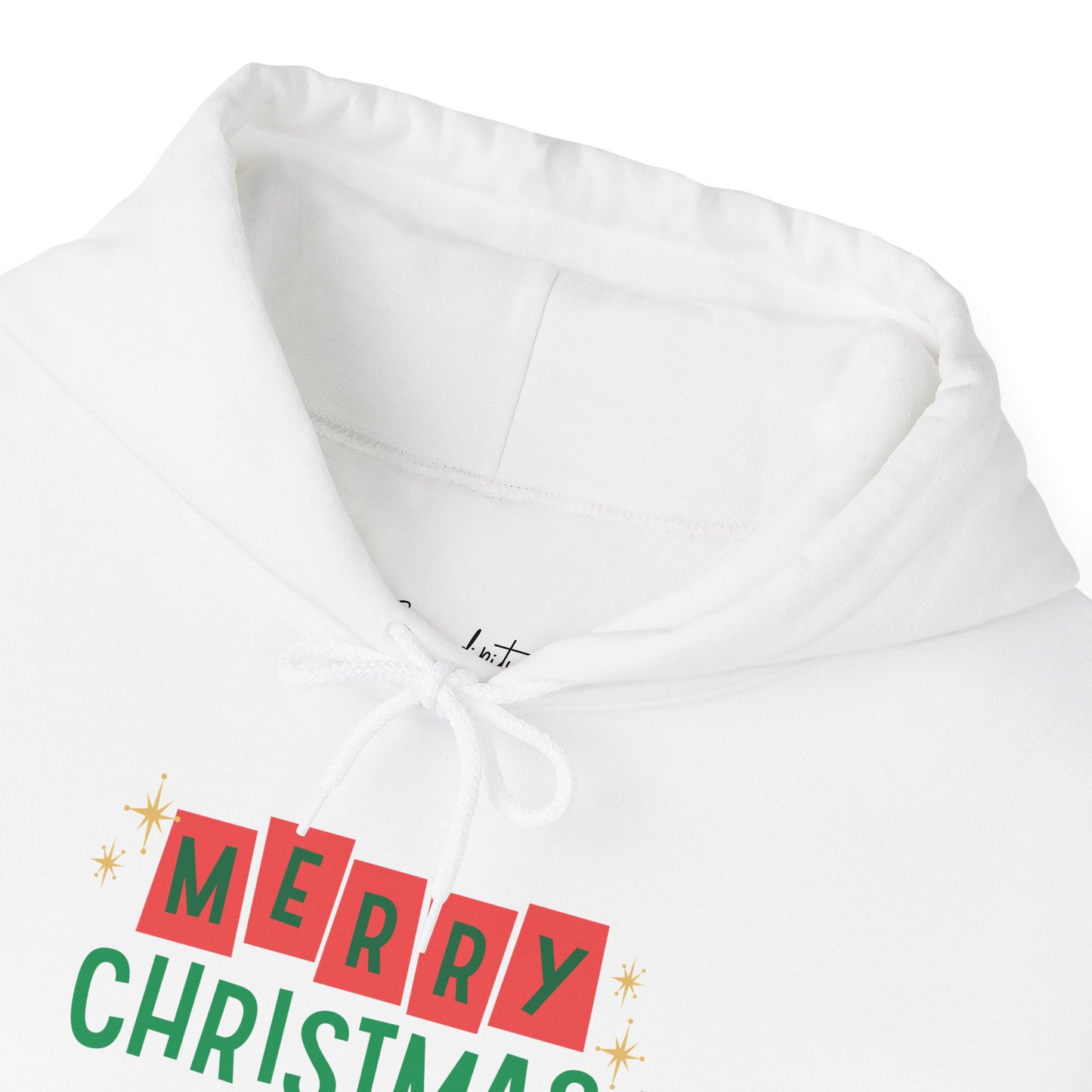 Retro Merry Christmas Unisex Hoodie