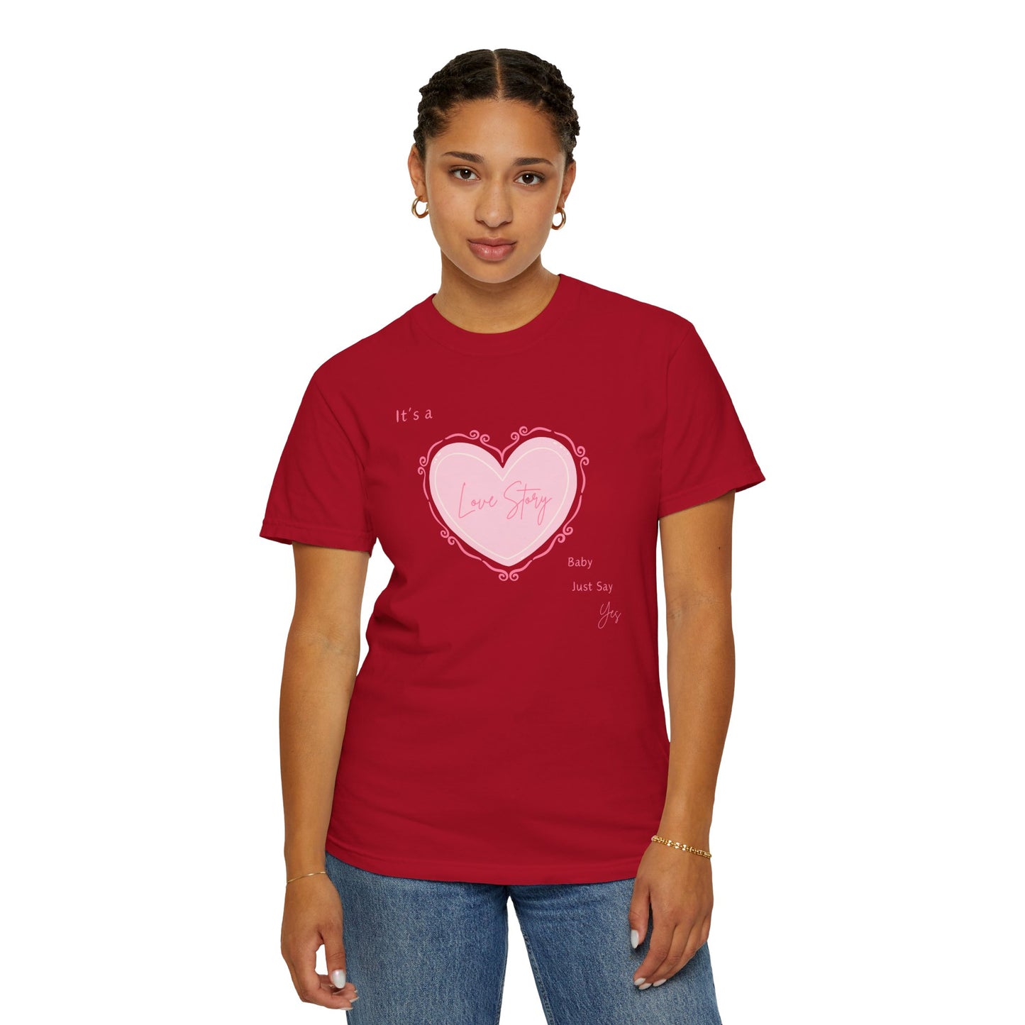 Love Story Coquette Comfort Colors Tee