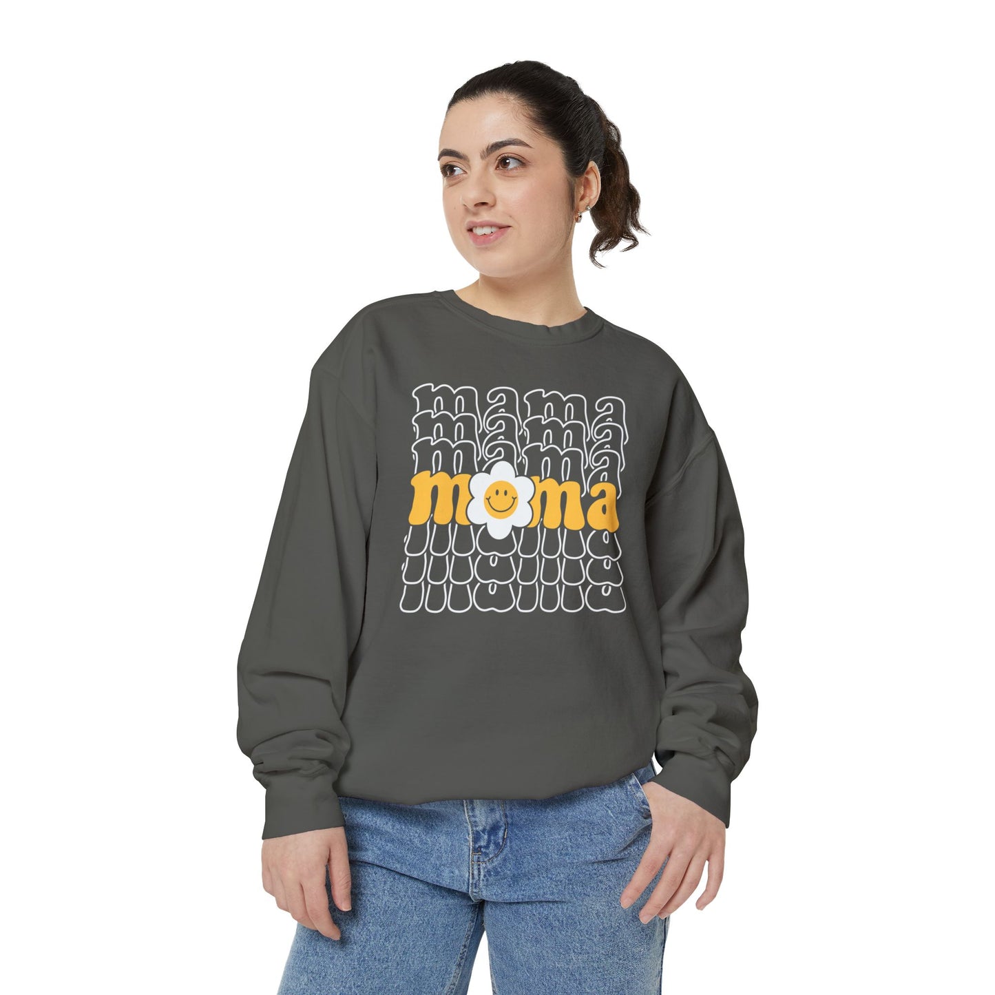 Mama Daisy Comfort Colors Sweatshirt