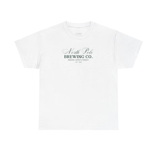 North Pole Brewing Co Green Unisex Tee