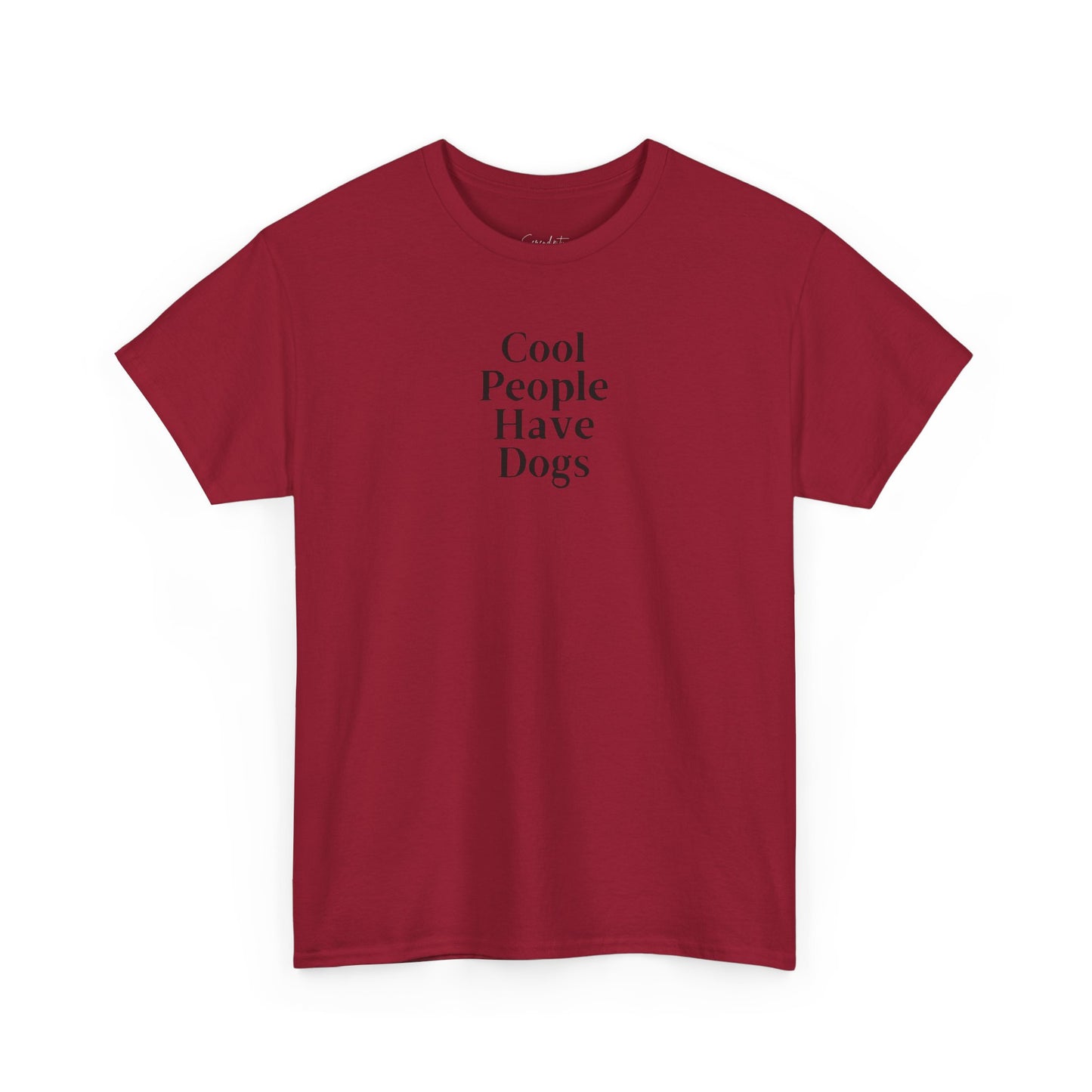 Cool People Have Dogs Unisex Tee