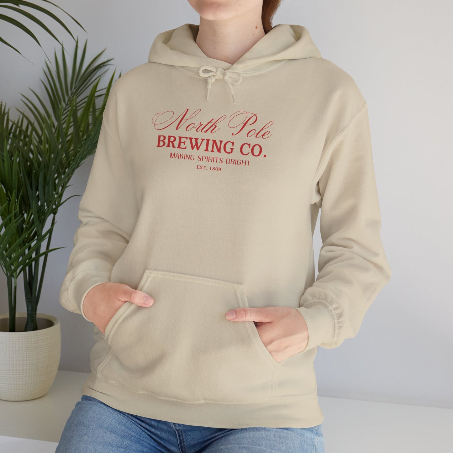 North Pole Brewing Co Red Unisex Hoodie