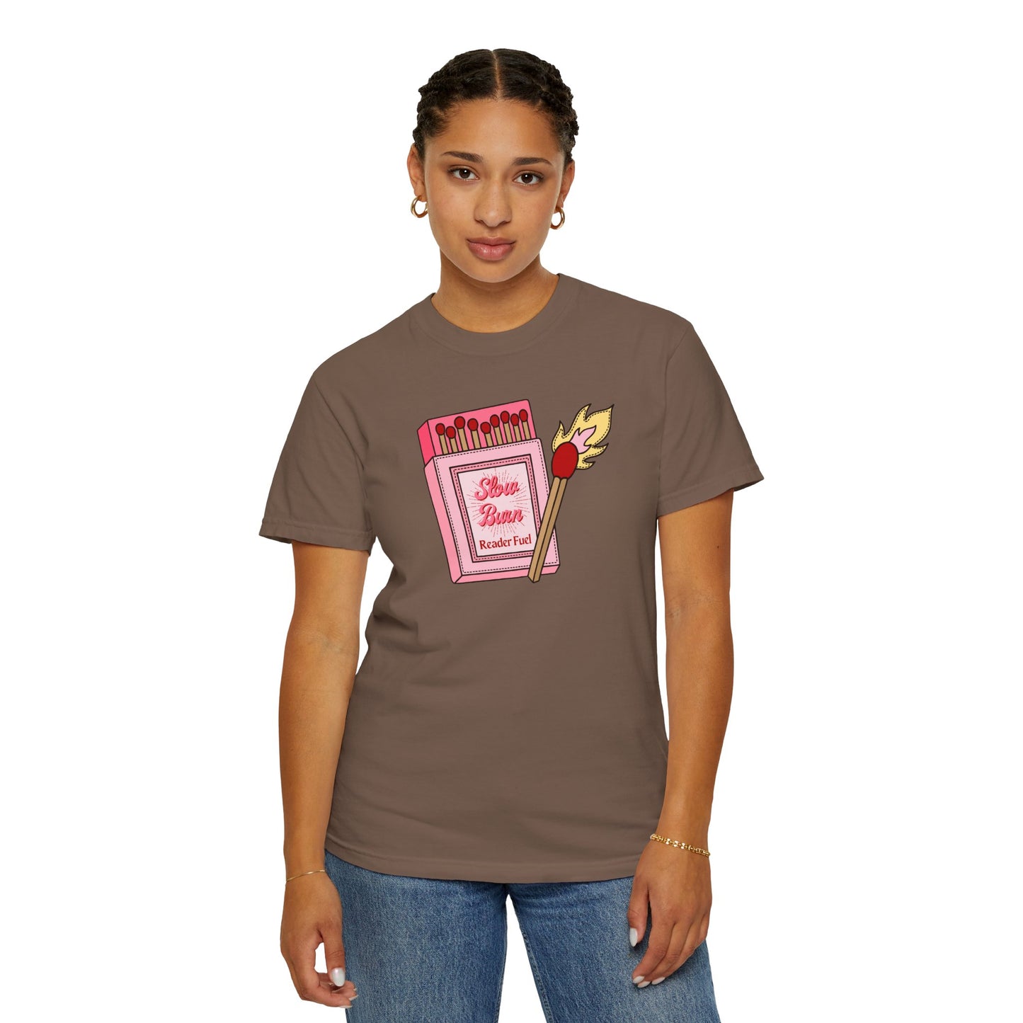 Slow Burn Matches Comfort Colors Tee