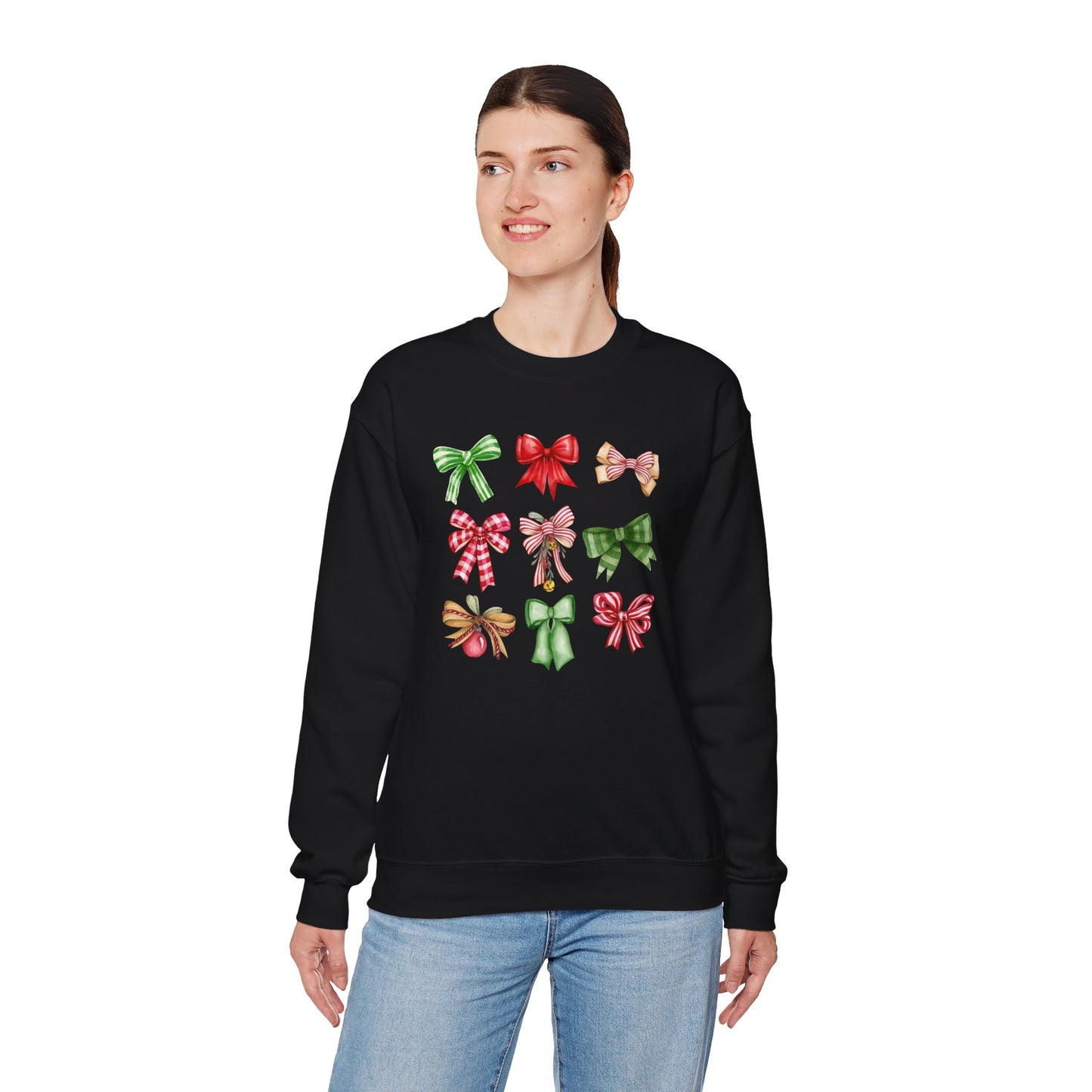 Christmas Bows Unisex Crewneck