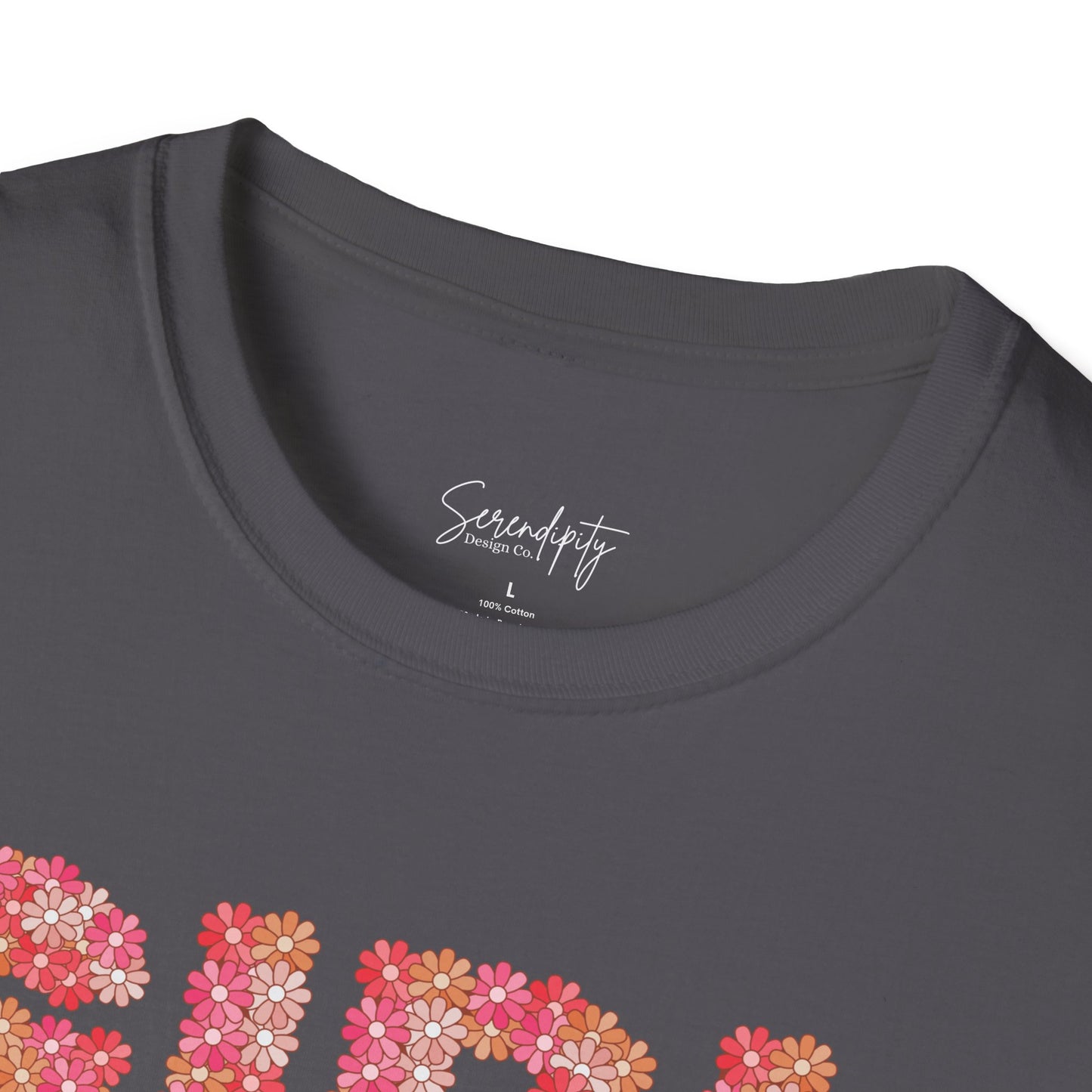 Girl Mama Retro Floral Soft Style Tee