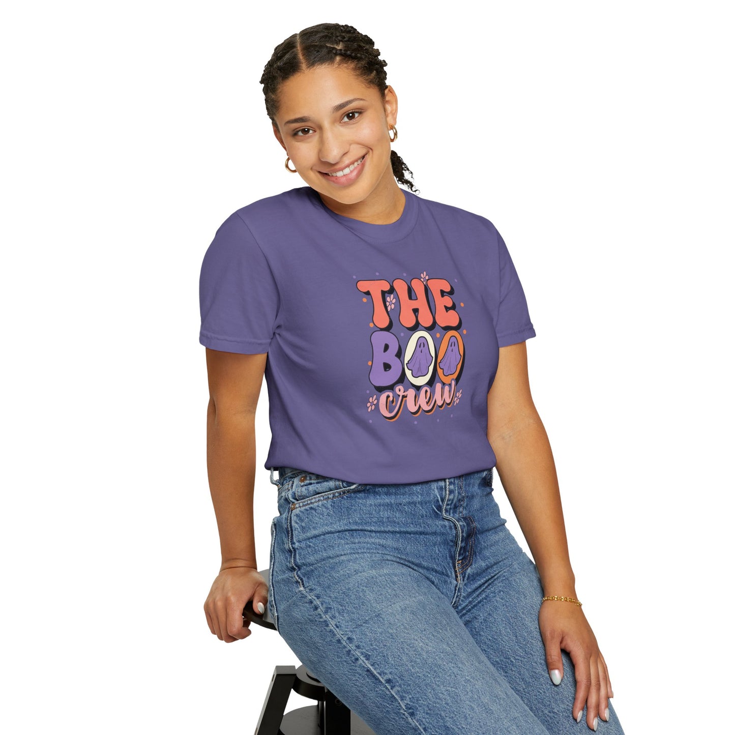 The Boo Crew Girly Comfort Colors Tee