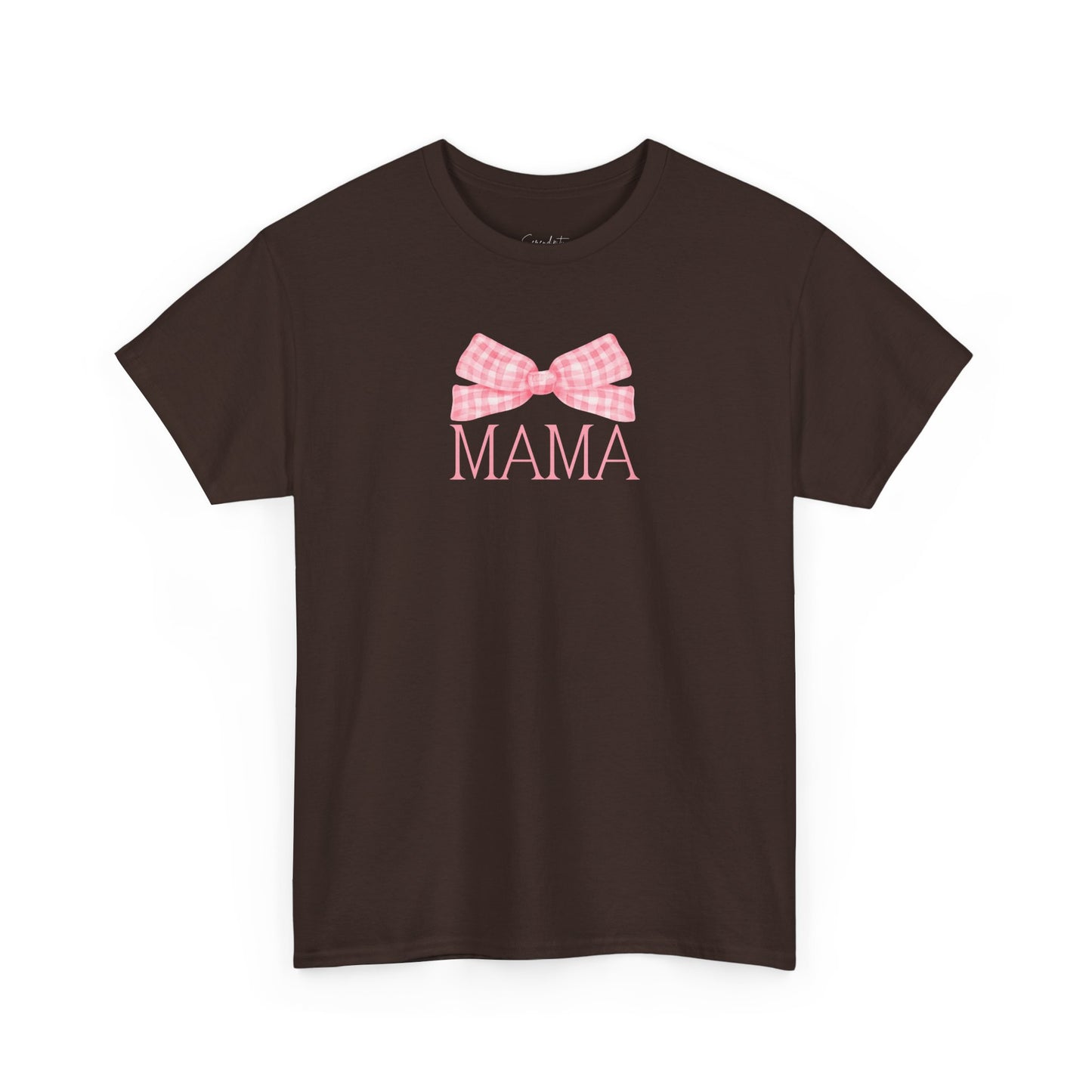 Mama Pink Bow Unisex Tee