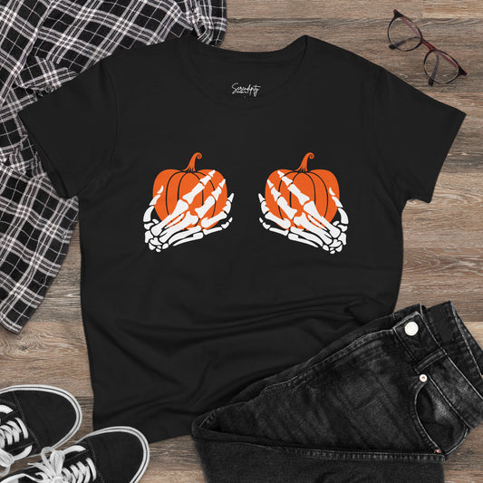 Pumpkin Grab Baby Tee