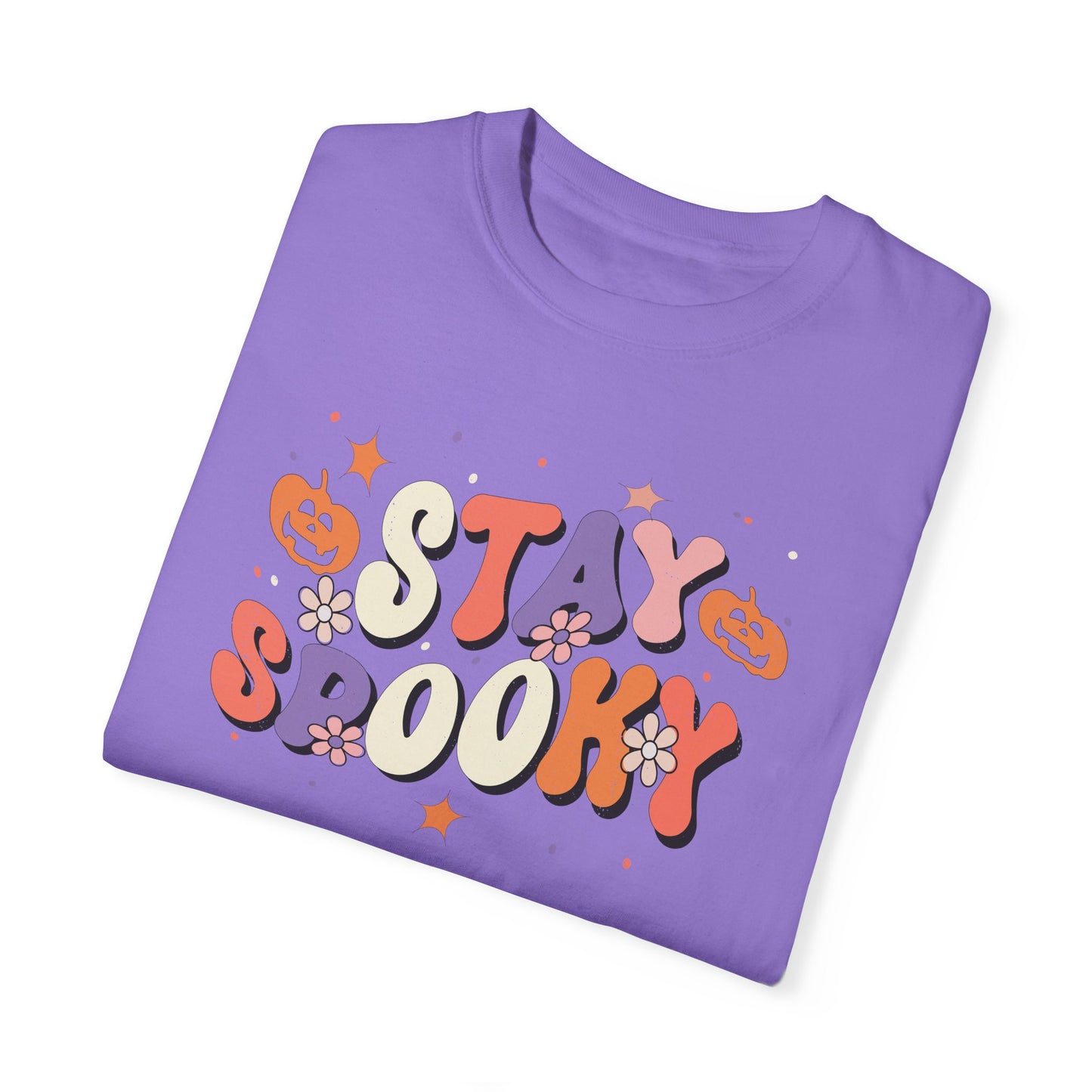 Stay Spooky Girly Comfort Colors Tee