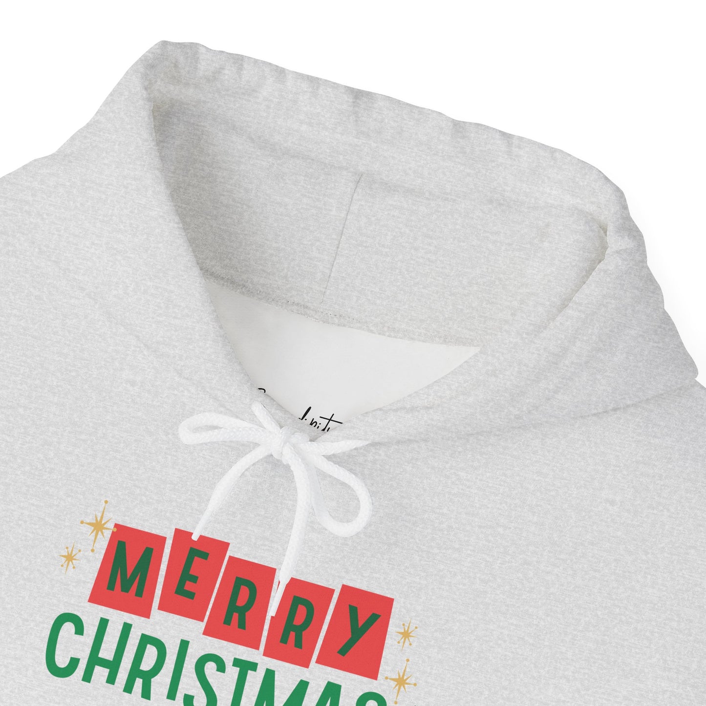 Retro Merry Christmas Unisex Hoodie