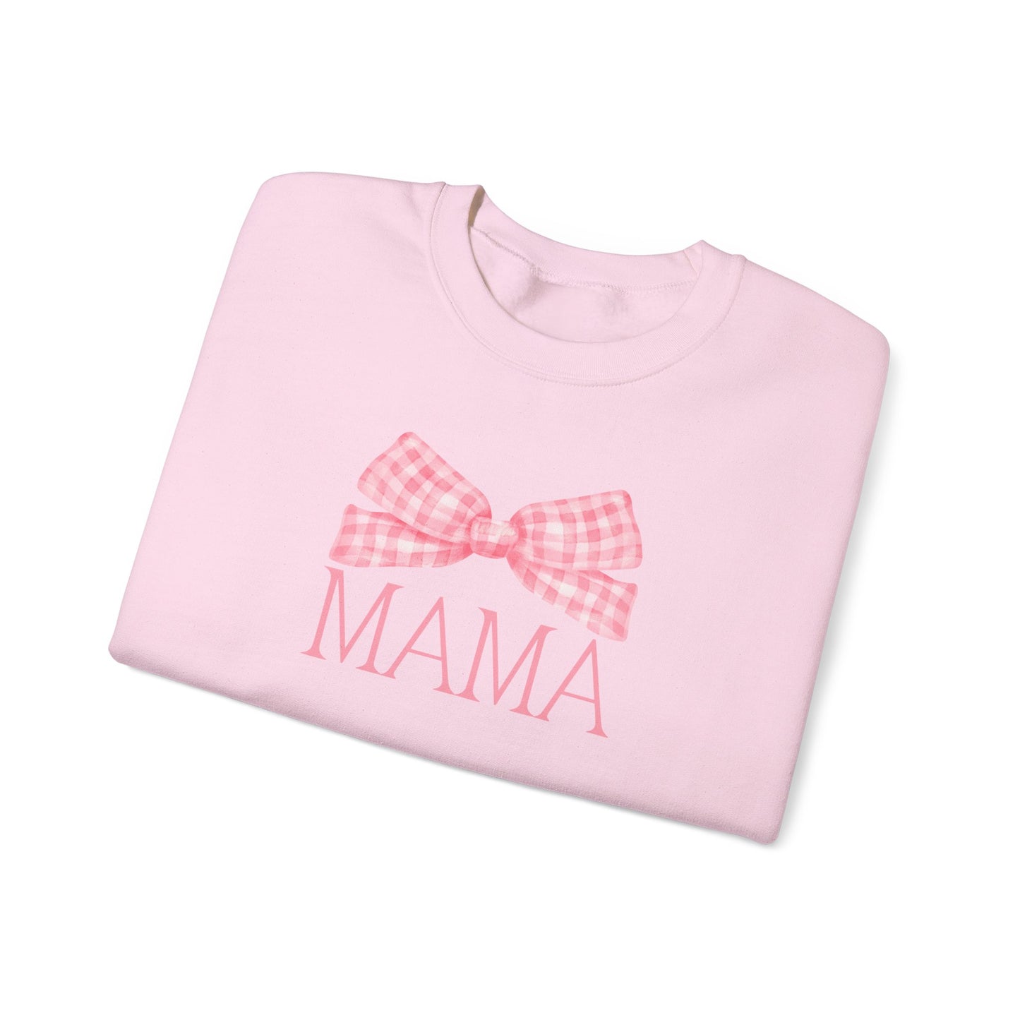 Pink Mama Bow Crewneck Sweatshirt