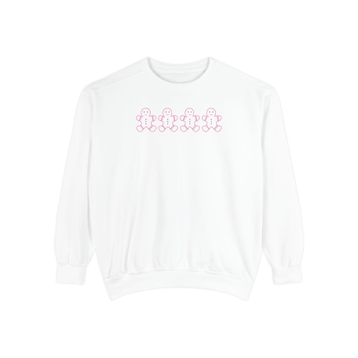 Pink Gingerbread Comfort Colors Sweatshirt