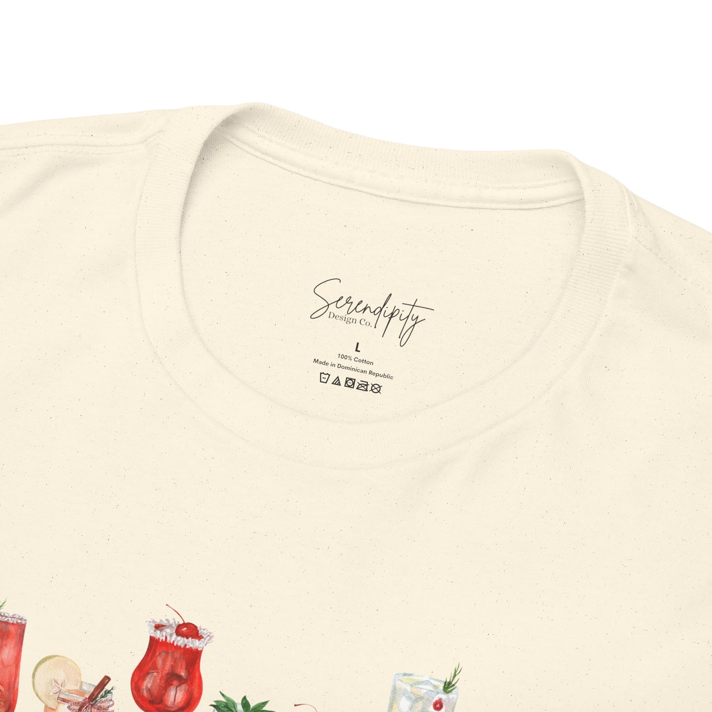 Christmas Cocktails Unisex Tee