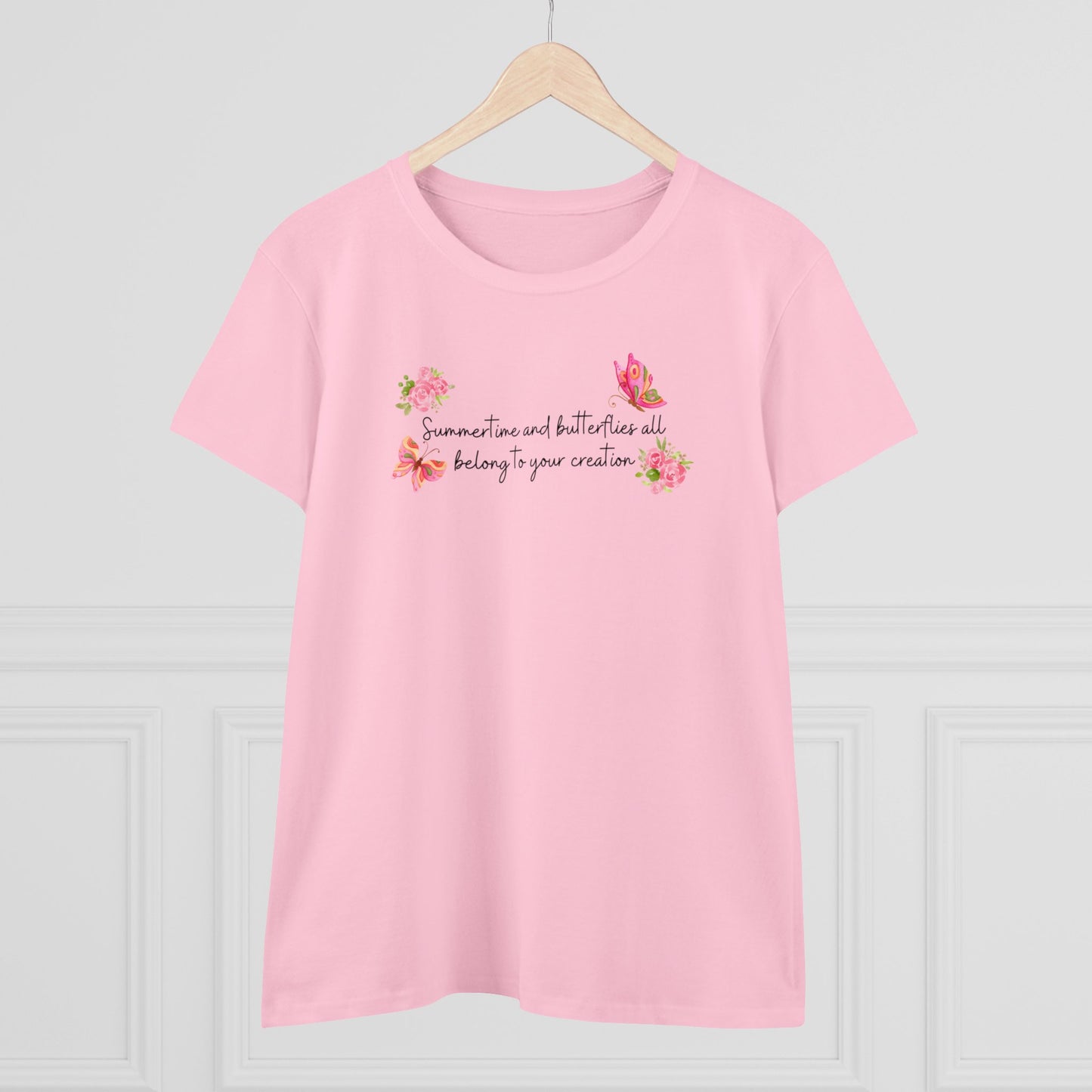 Summertime & Butterflies Baby Tee