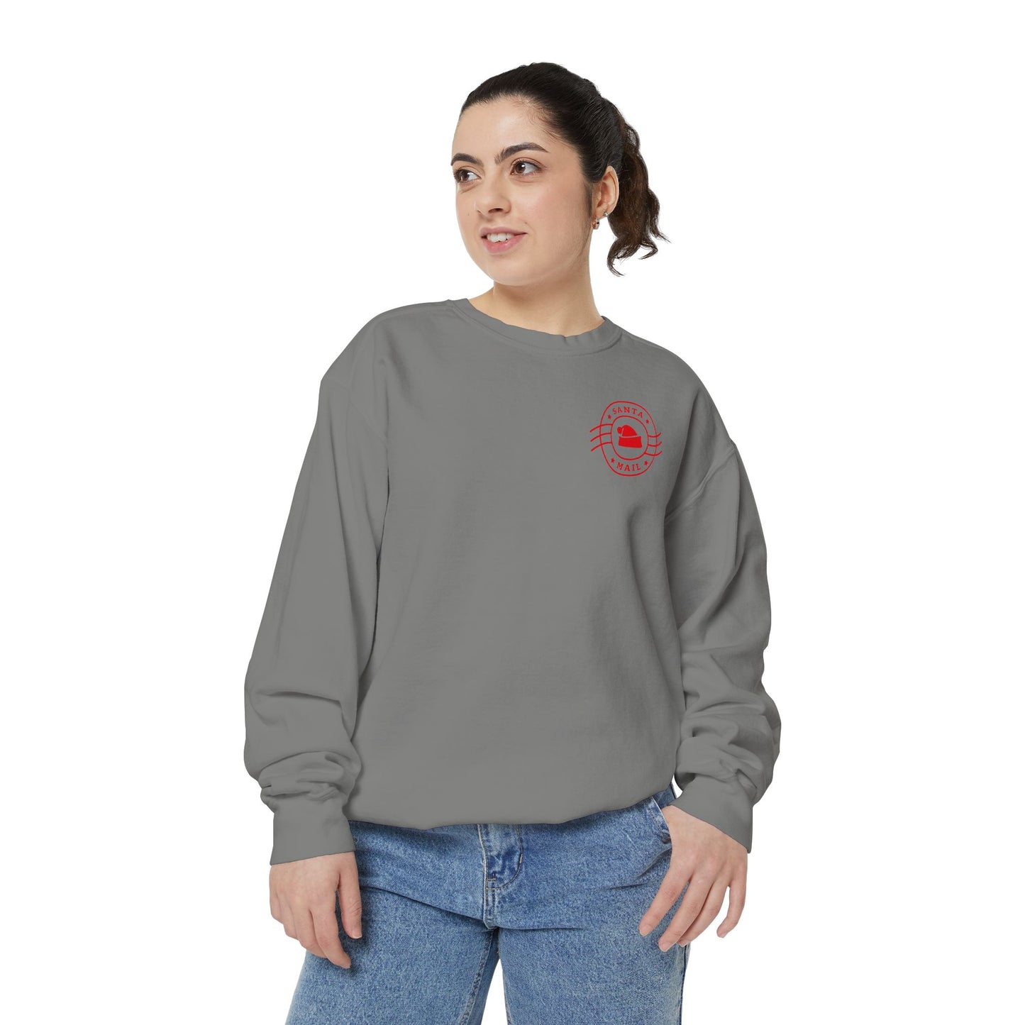 Santa Mail Comfort Colors Sweatshirt