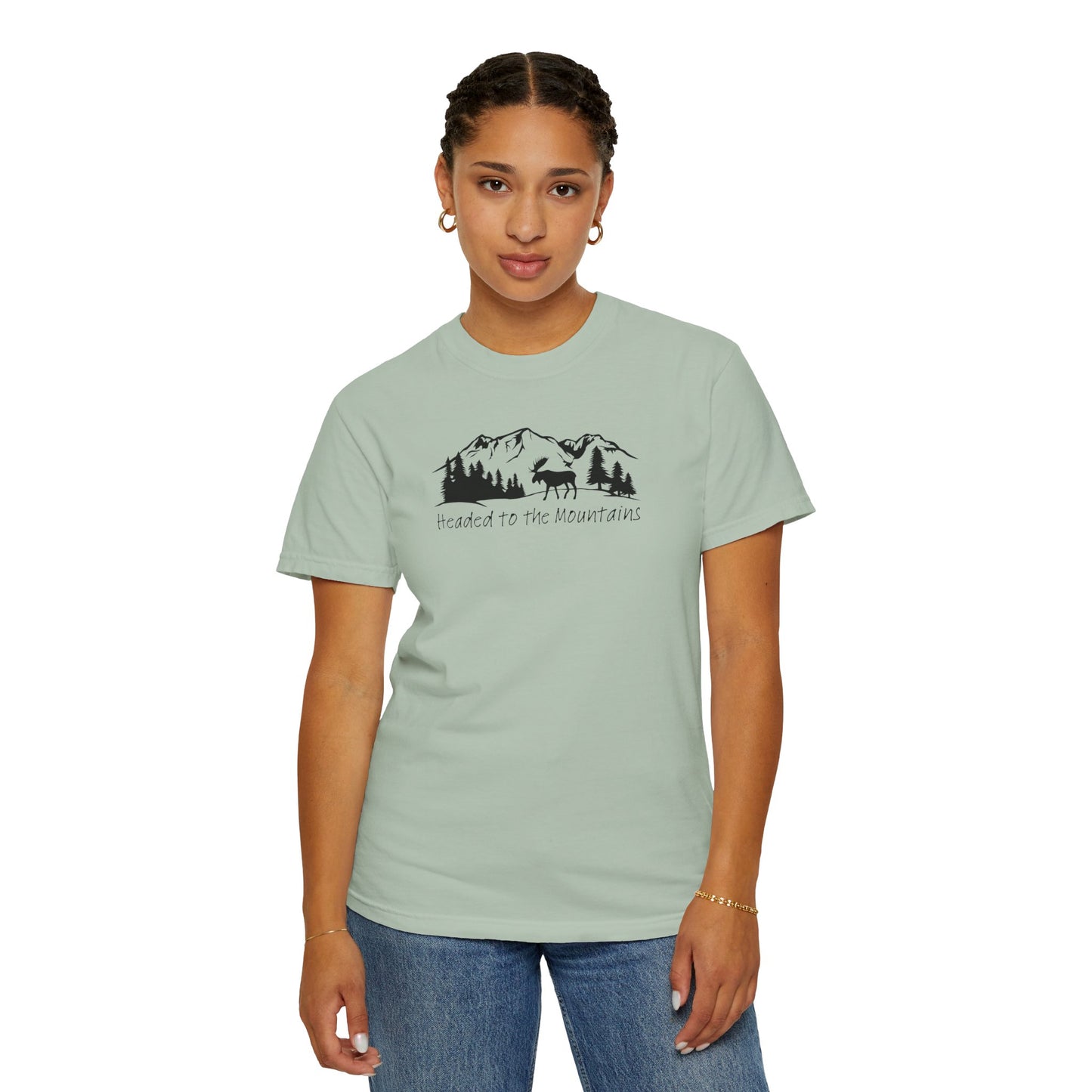 Headed to the Mountains Comfort Colors Tee