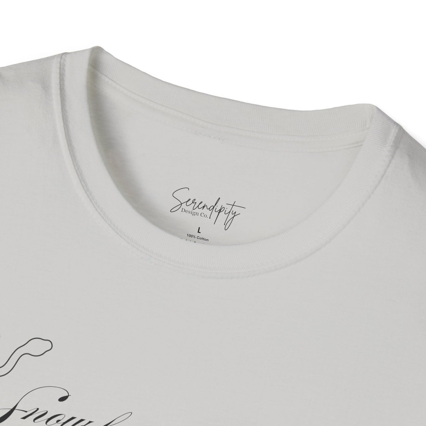 Snow Lands On Top Soft Style Tee