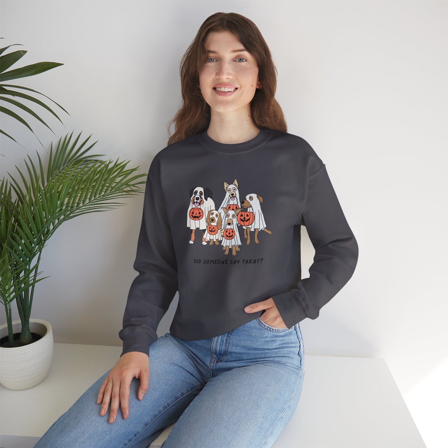 Did Someone Say Treat? Unisex Crewneck