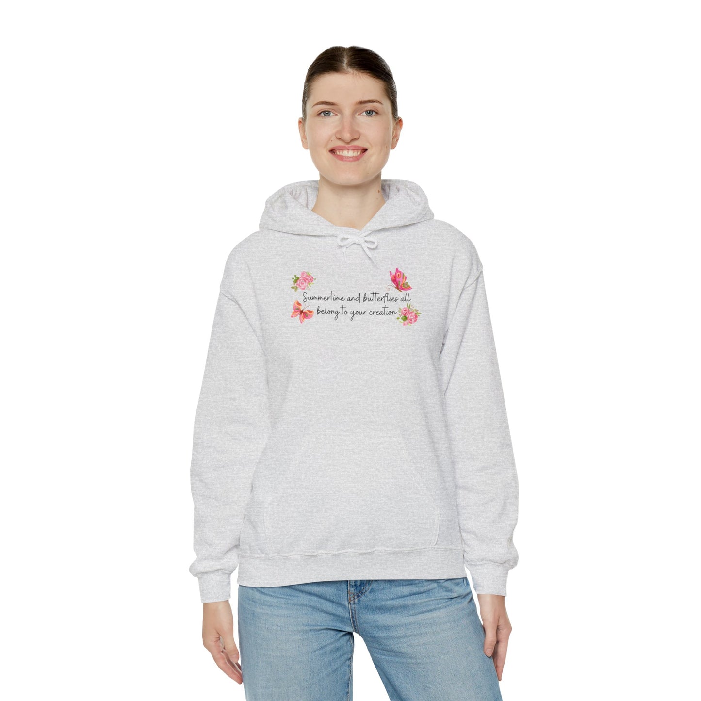 Summertime & Butterflies Unisex Hoodie