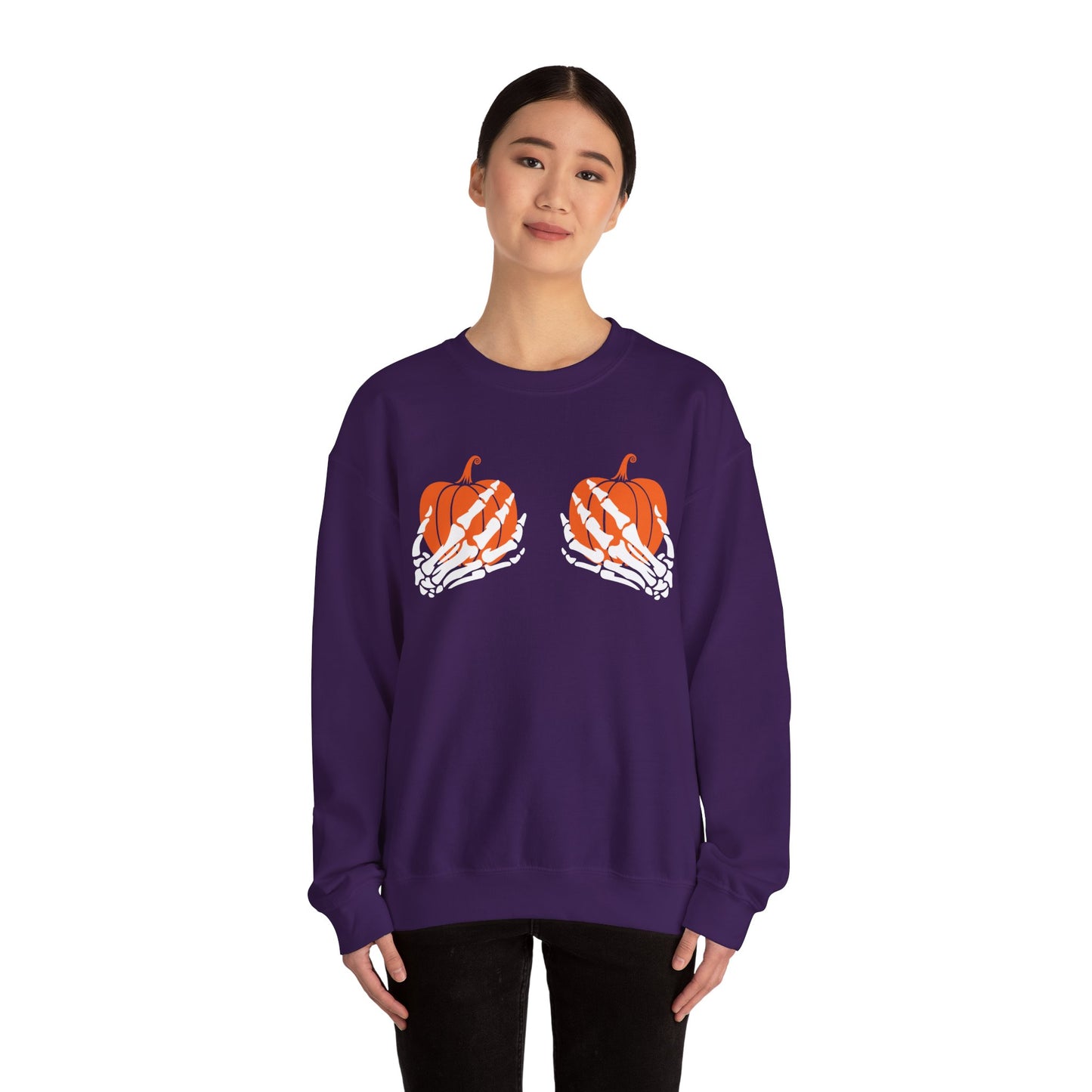 Pumpkin Grab Unisex Crewneck