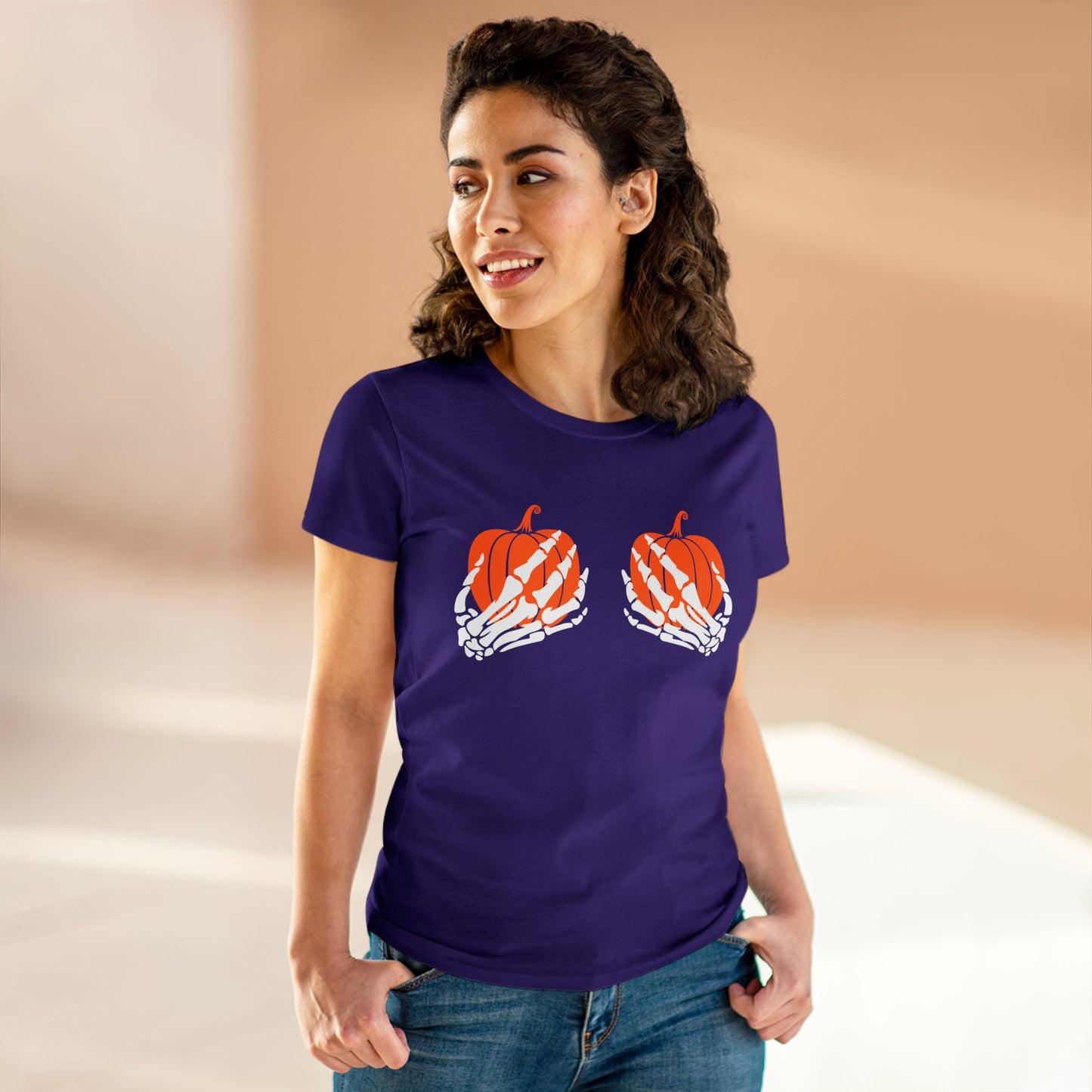 Pumpkin Grab Baby Tee