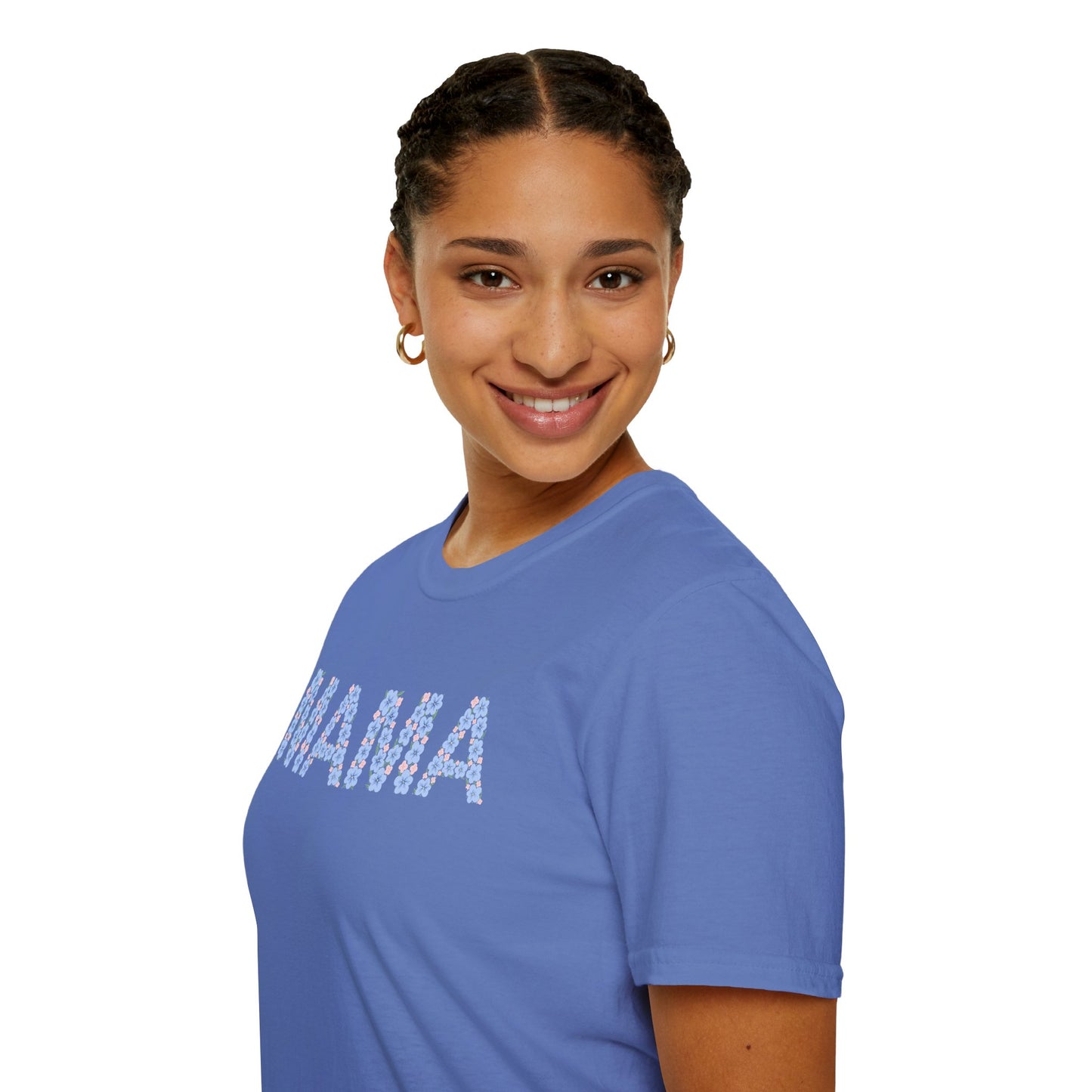 Mama Floral Soft Style Tee