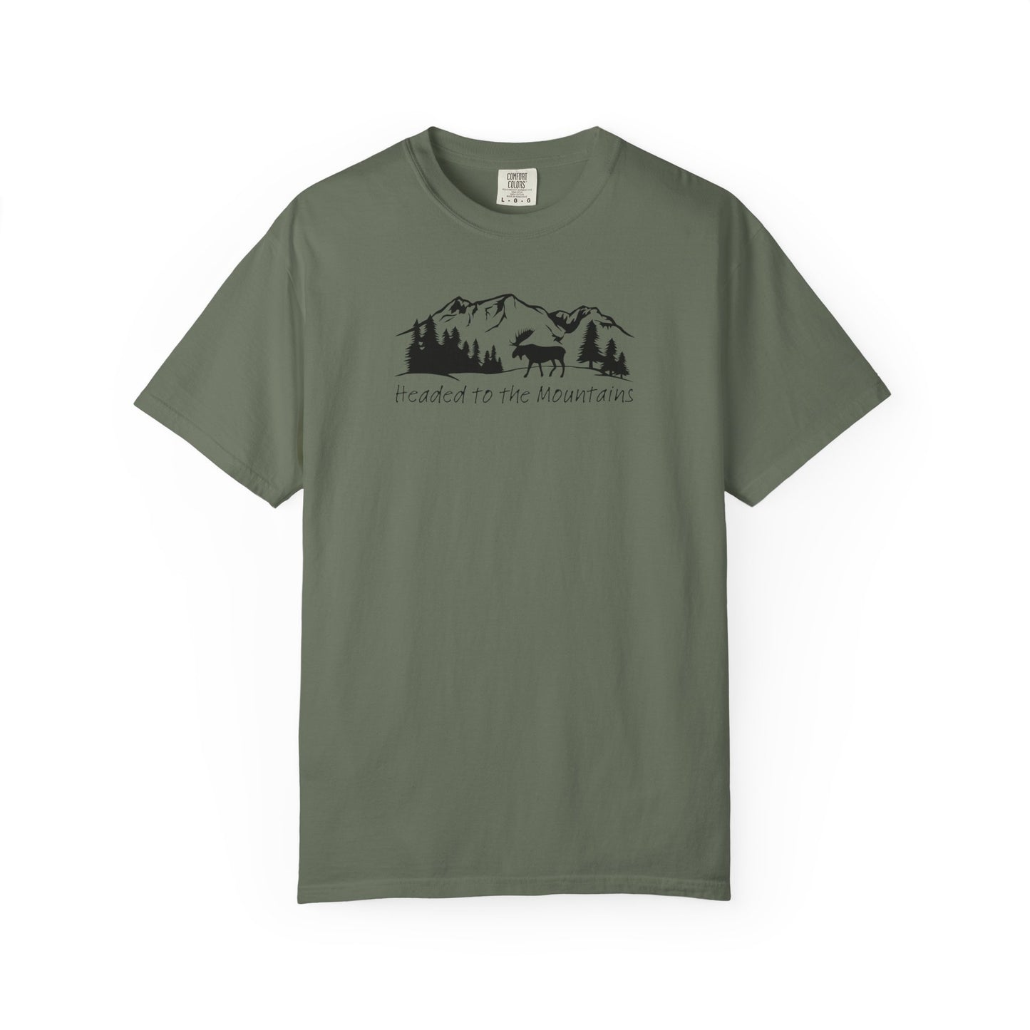 Headed to the Mountains Comfort Colors Tee