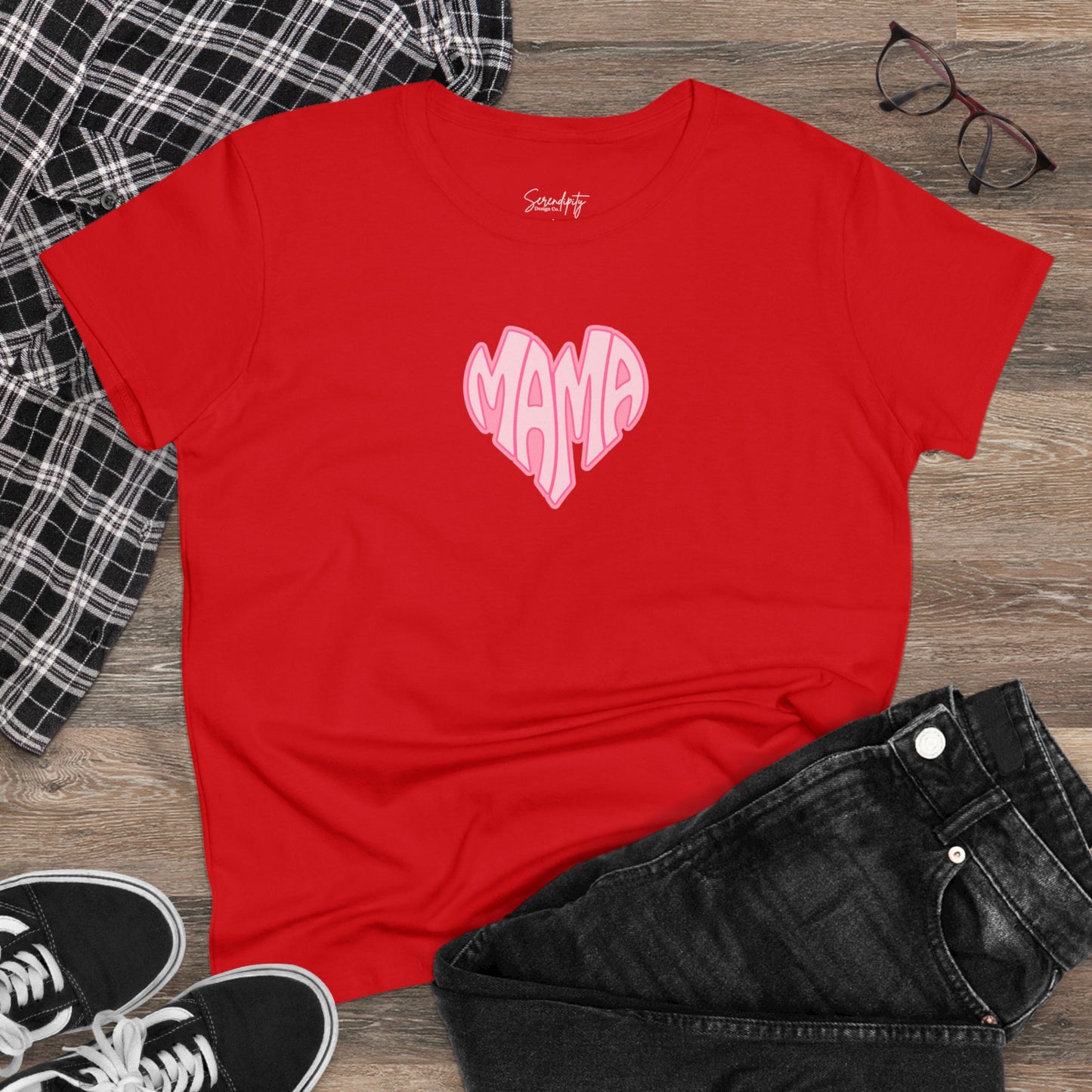 Mama Heart Baby Tee