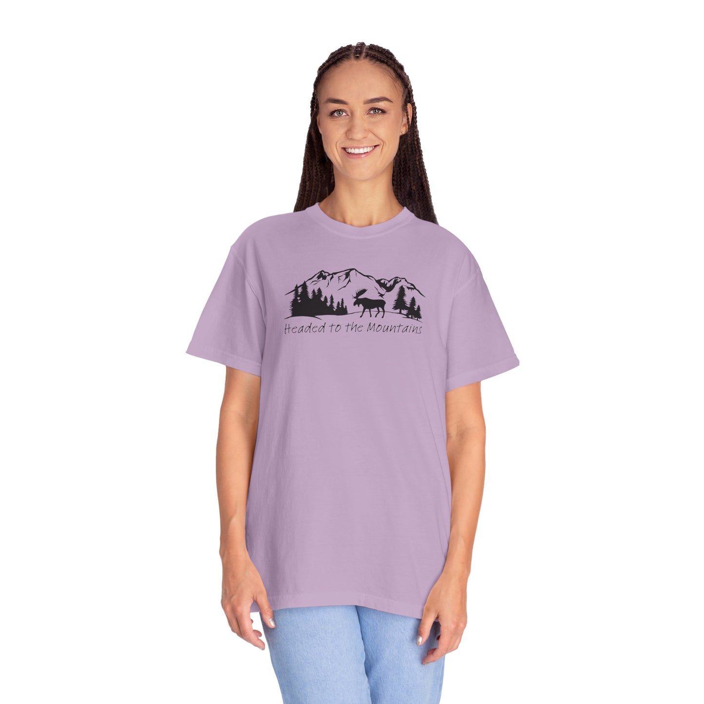 Headed to the Mountains Comfort Colors Tee