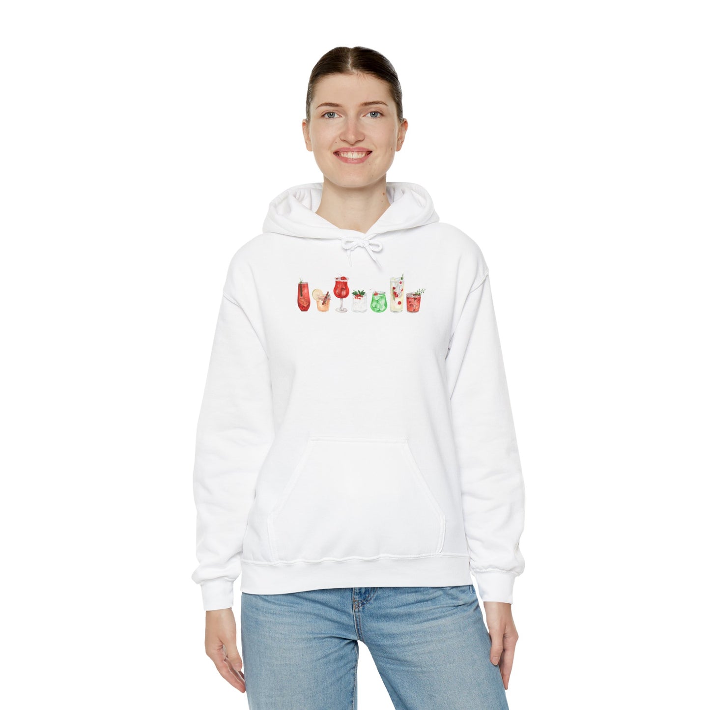 Christmas Cocktails Unisex Hoodie