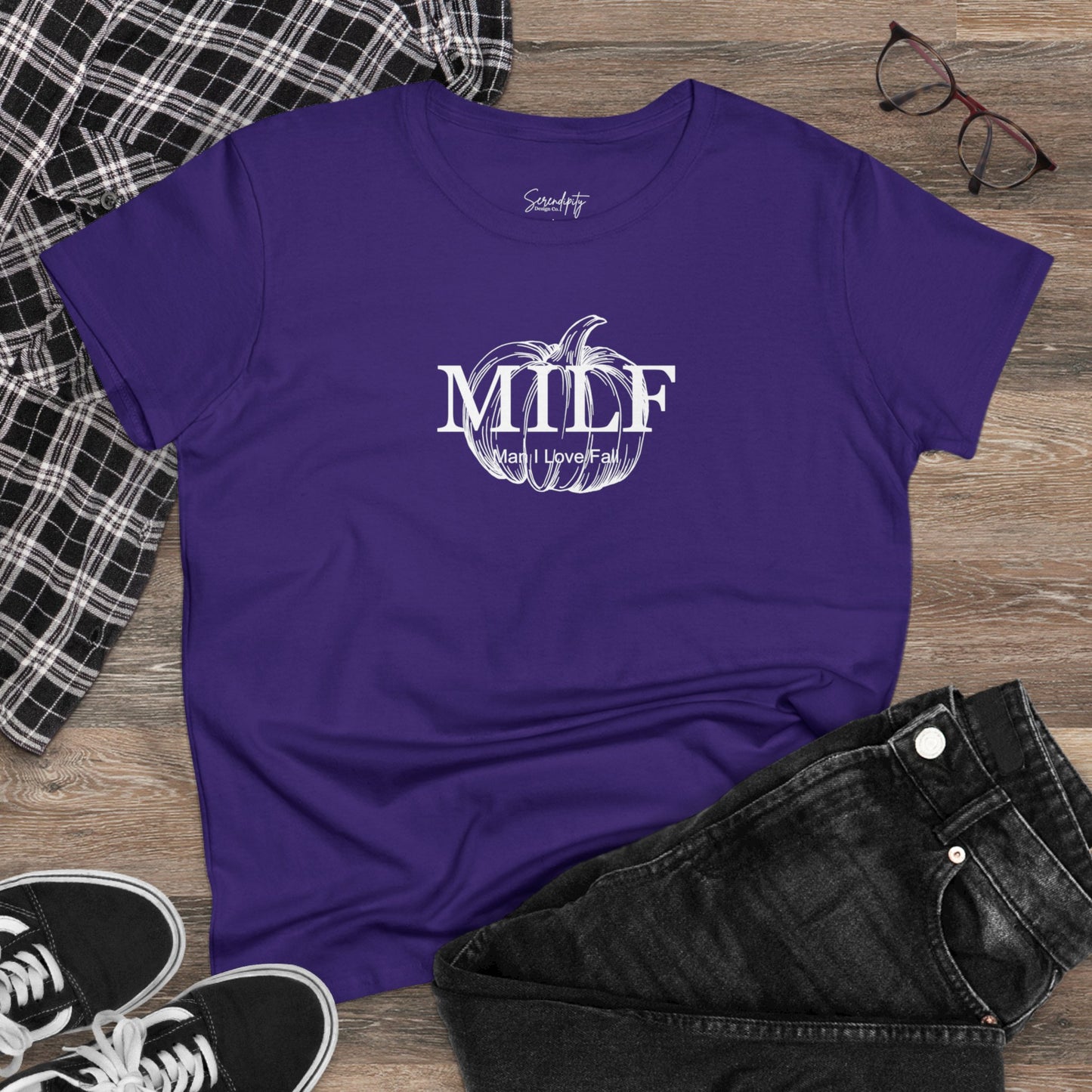 MILF (Man I Love Fall) Baby Tee