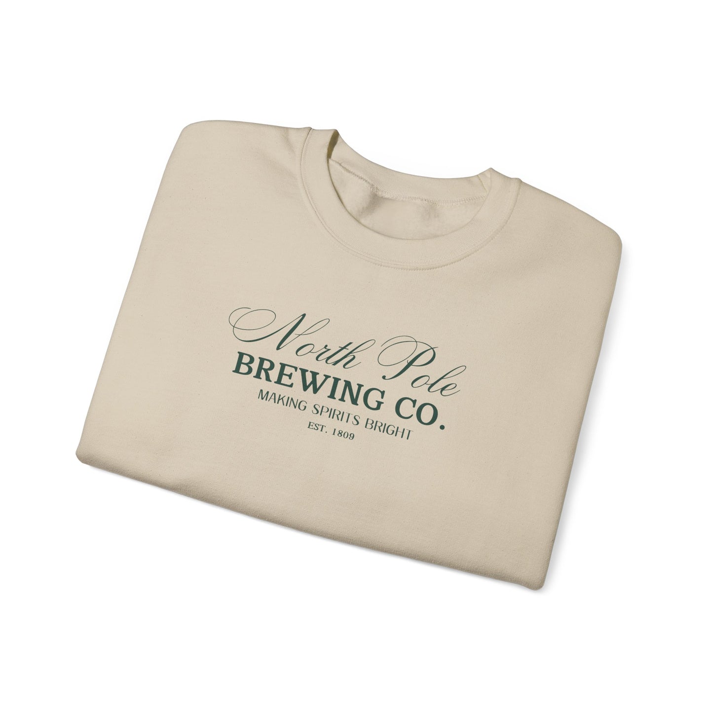 North Pole Brewing Co Green Unisex Crewneck