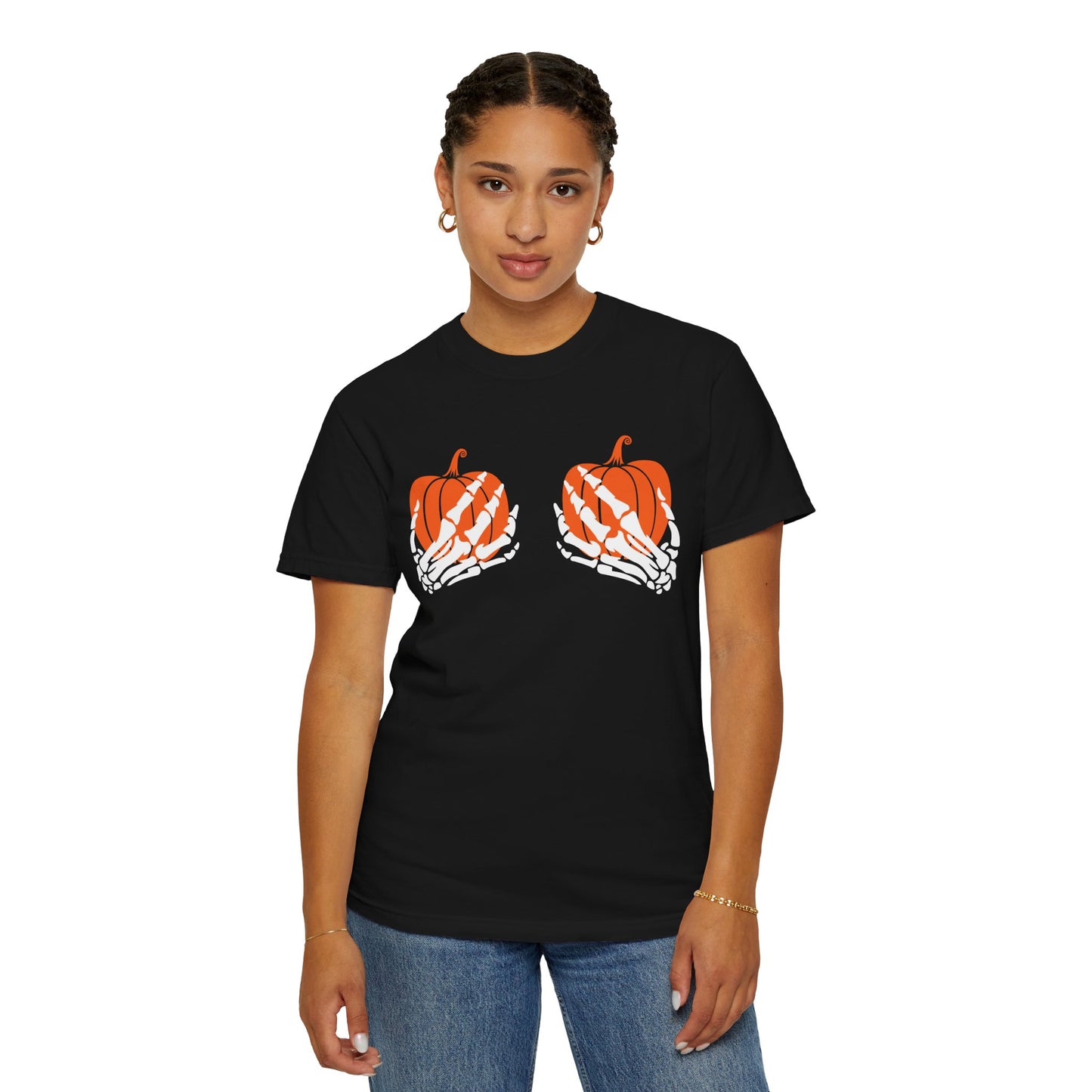 Pumpkin Grab Comfort Colors Tee