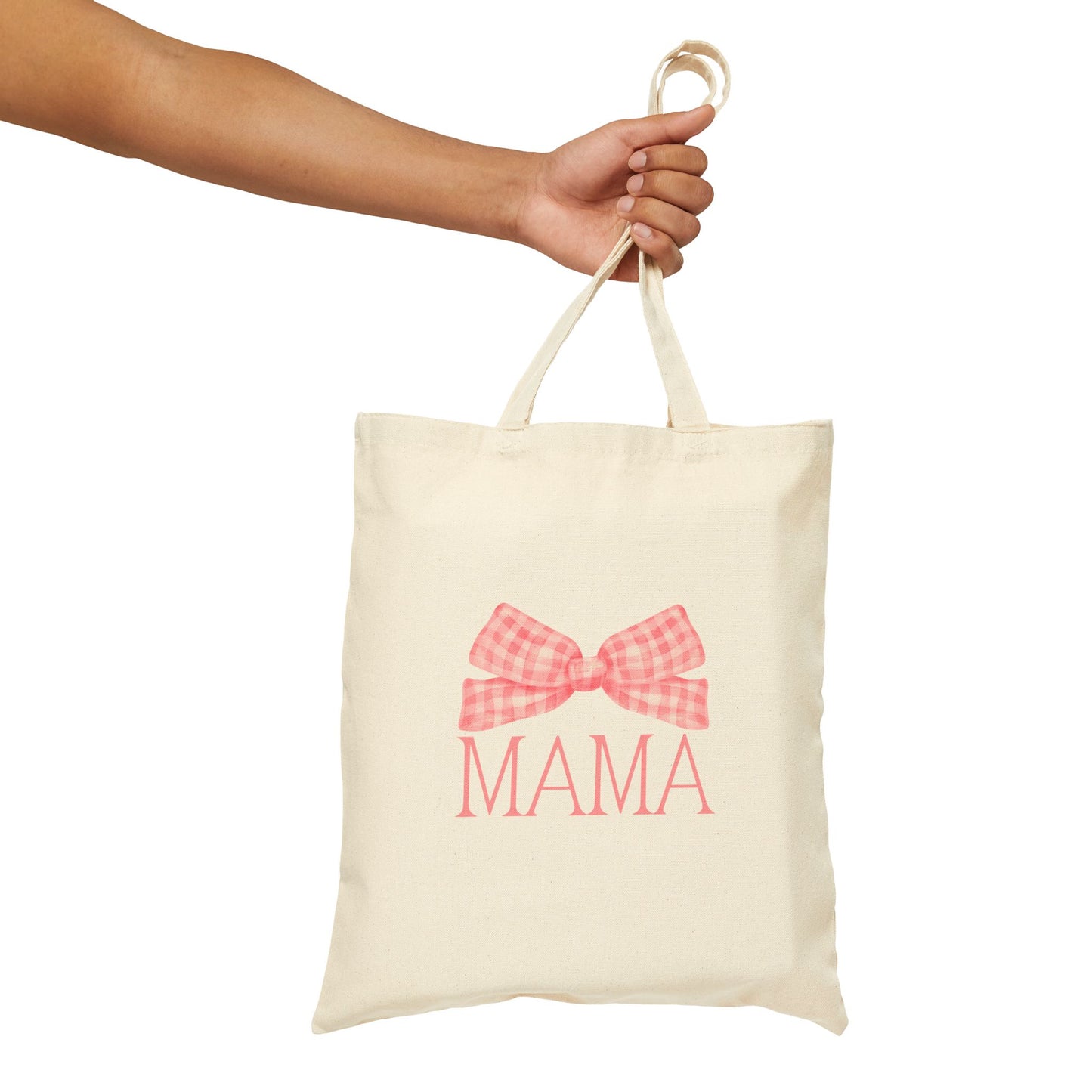 Mama Bow Pink Tote Bag