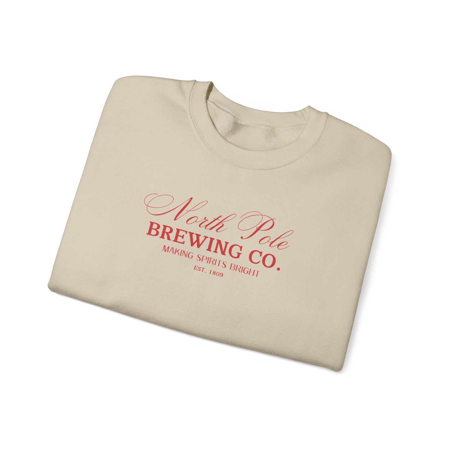 North Pole Brewing Co Red Unisex Crewneck