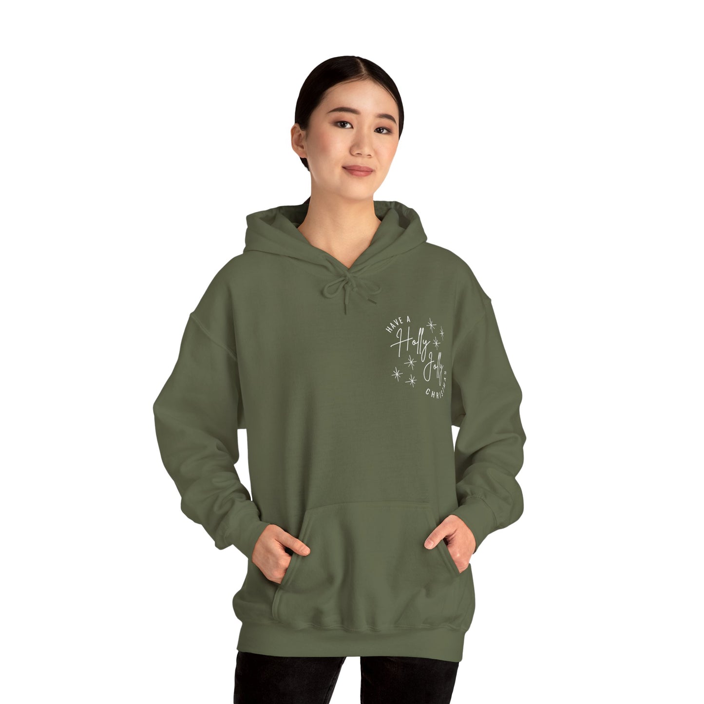 Holly Jolly Christmas Unisex Hoodie