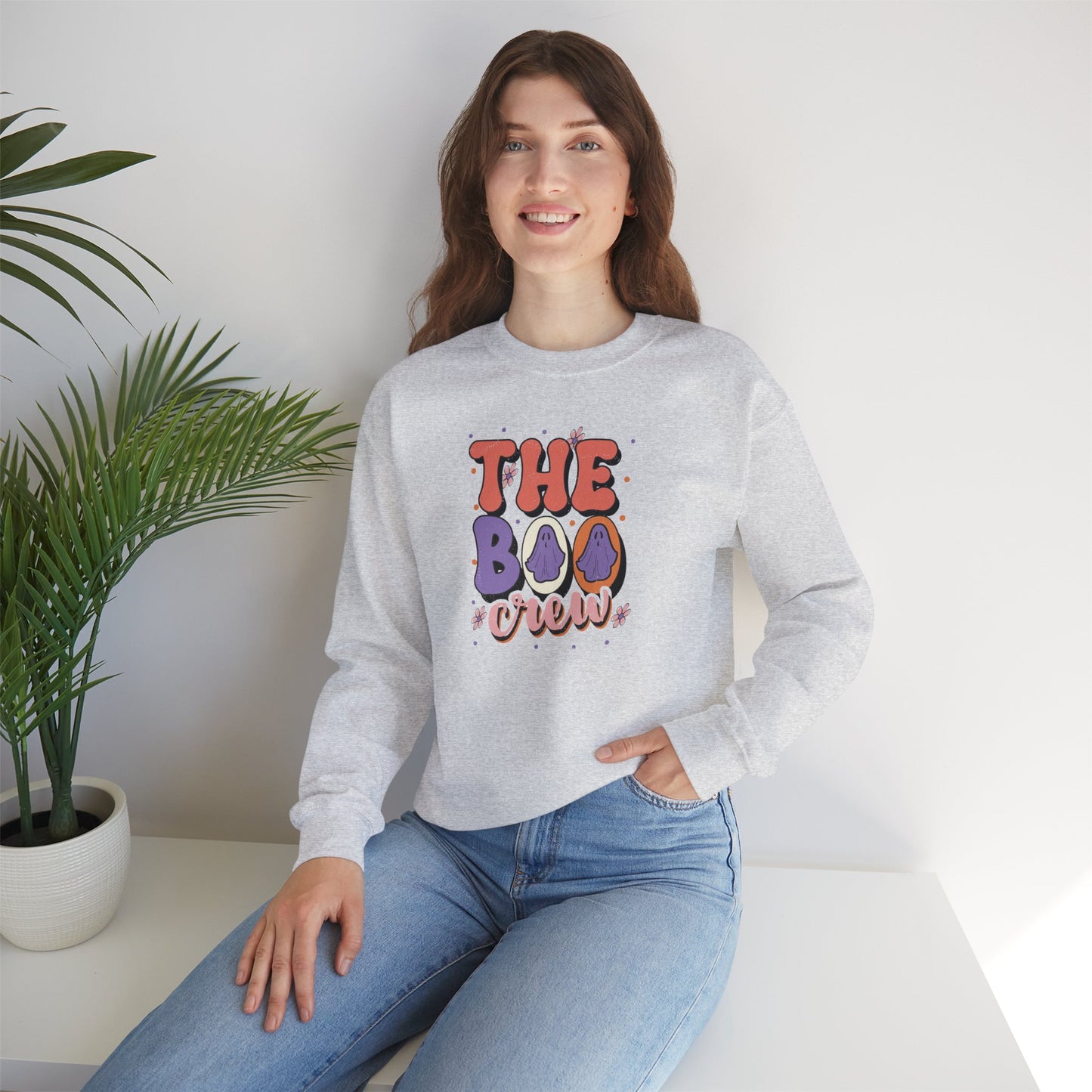 The Boo Crew Girly Unisex Crewneck