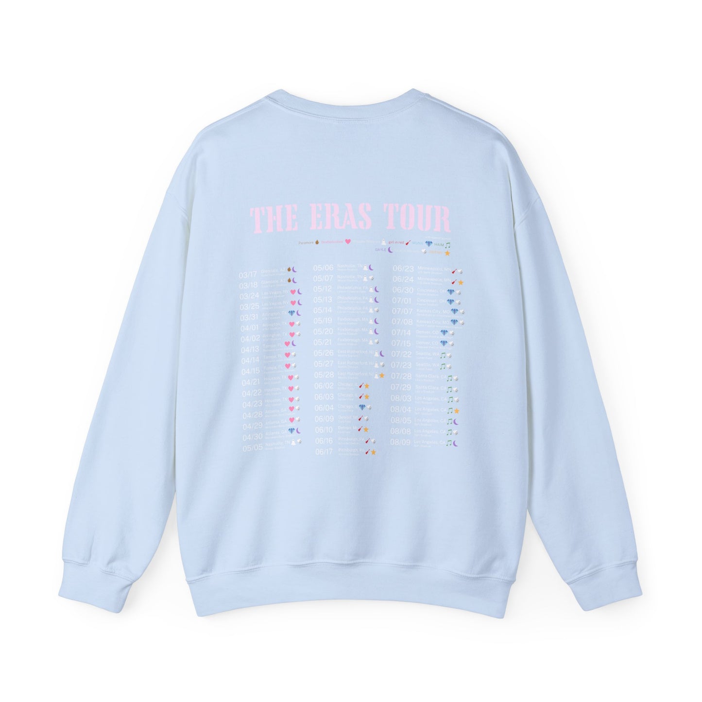 Taylor Swift The Eras Tour Unisex Crewneck