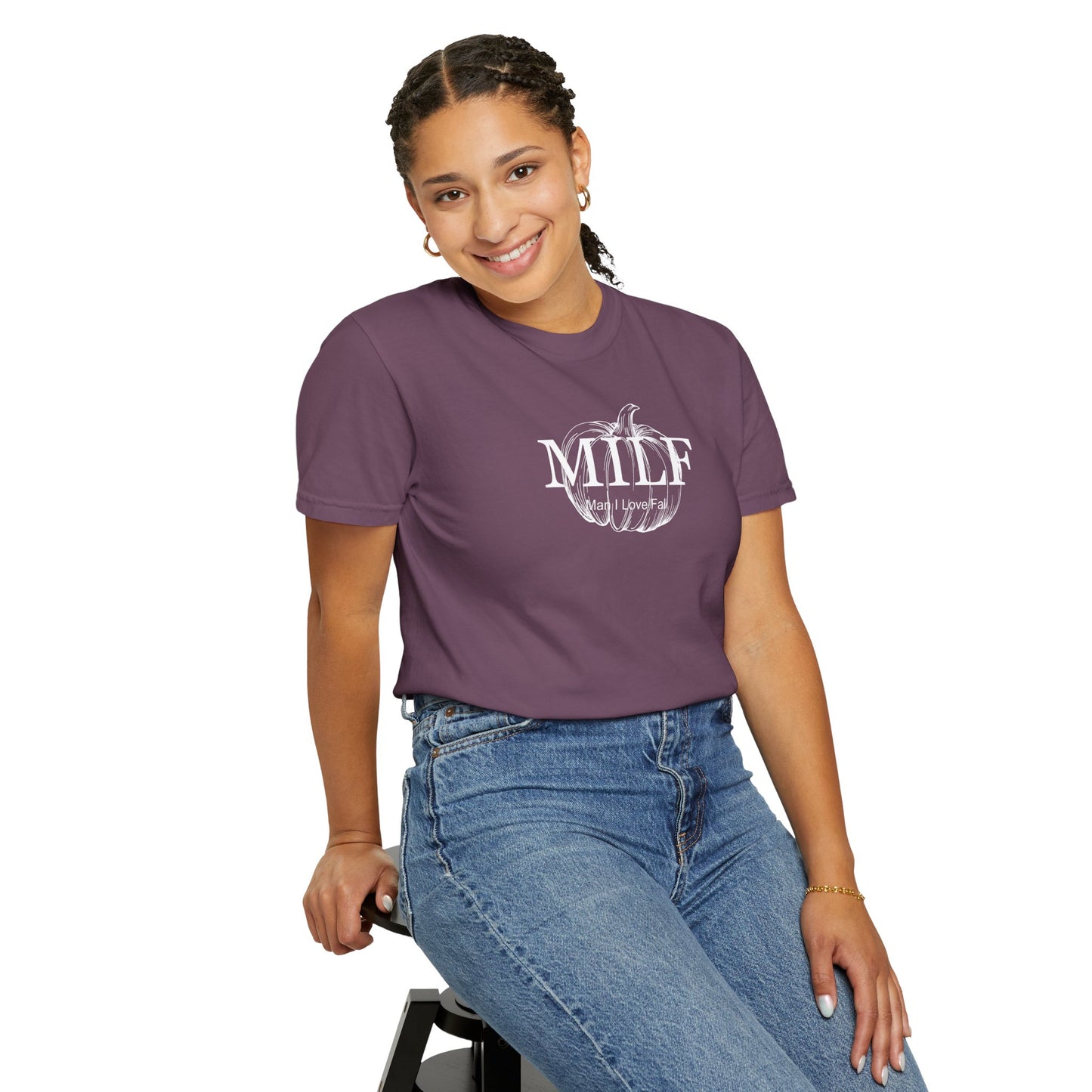 MILF (Man I Love Fall) Comfort Colors Tee