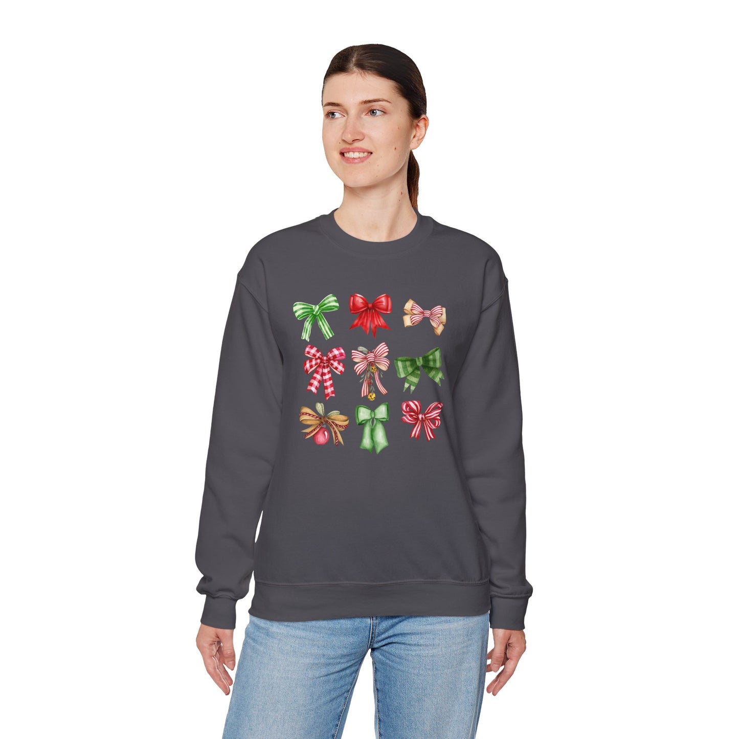 Christmas Bows Unisex Crewneck