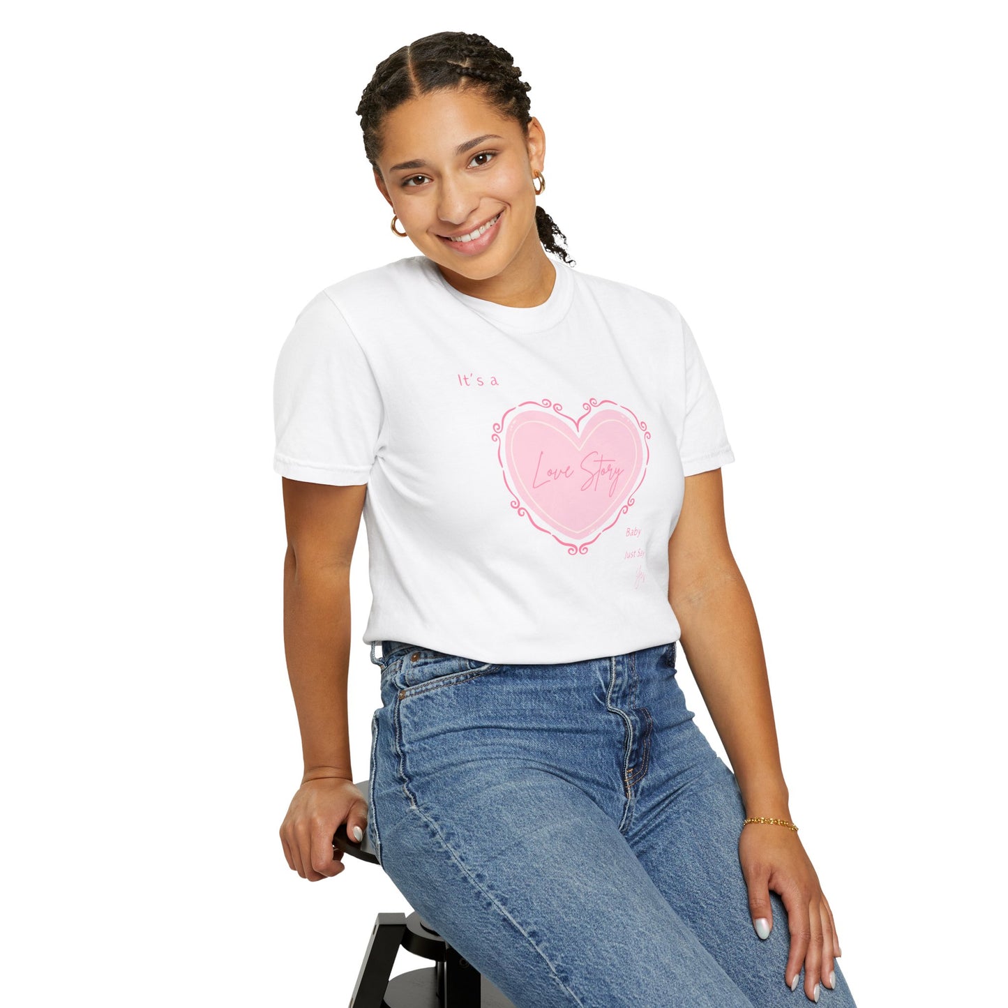Love Story Coquette Comfort Colors Tee