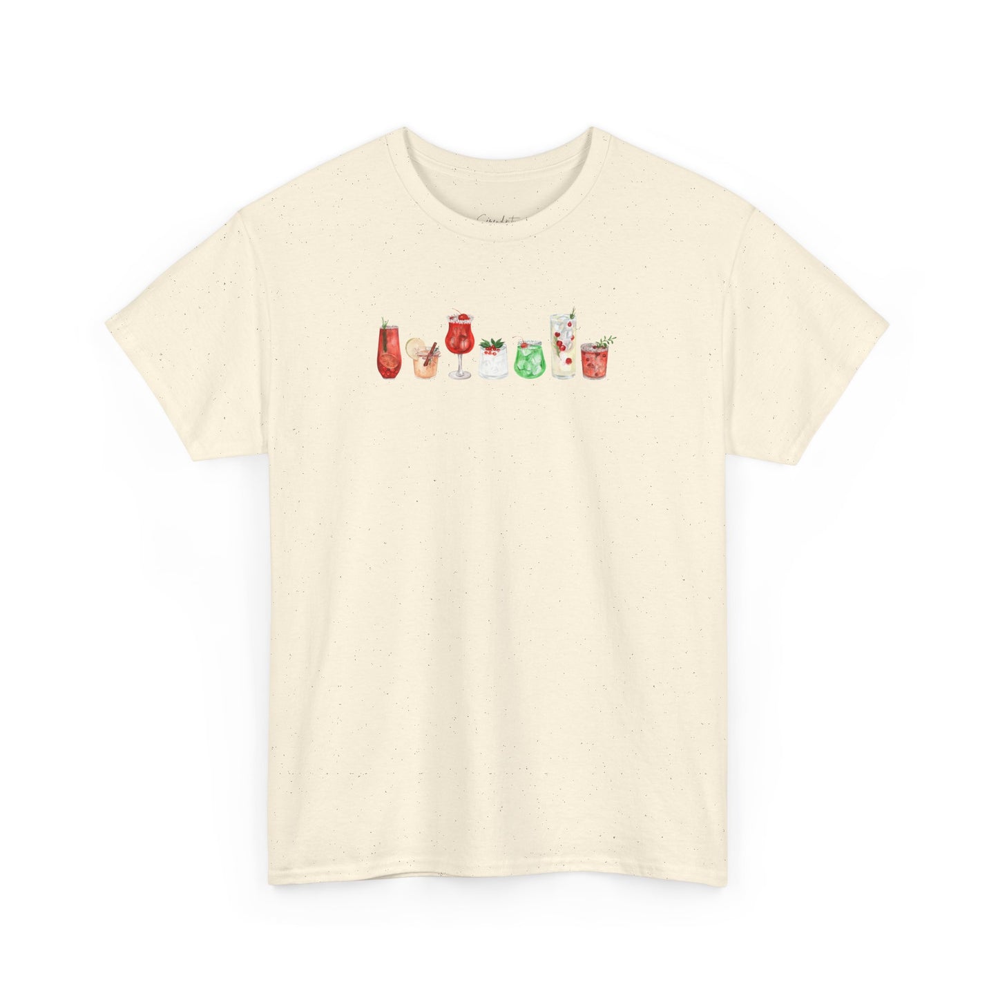 Christmas Cocktails Unisex Tee