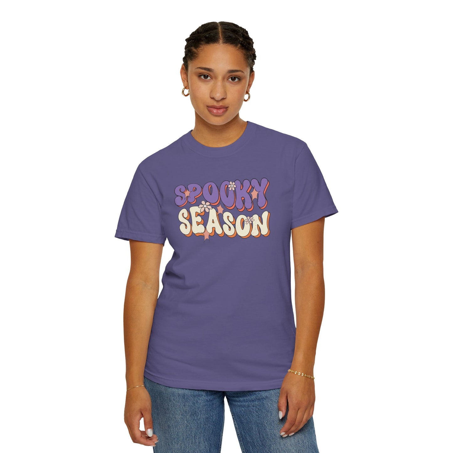 Spooky Season Girly Comfort Colors Tee