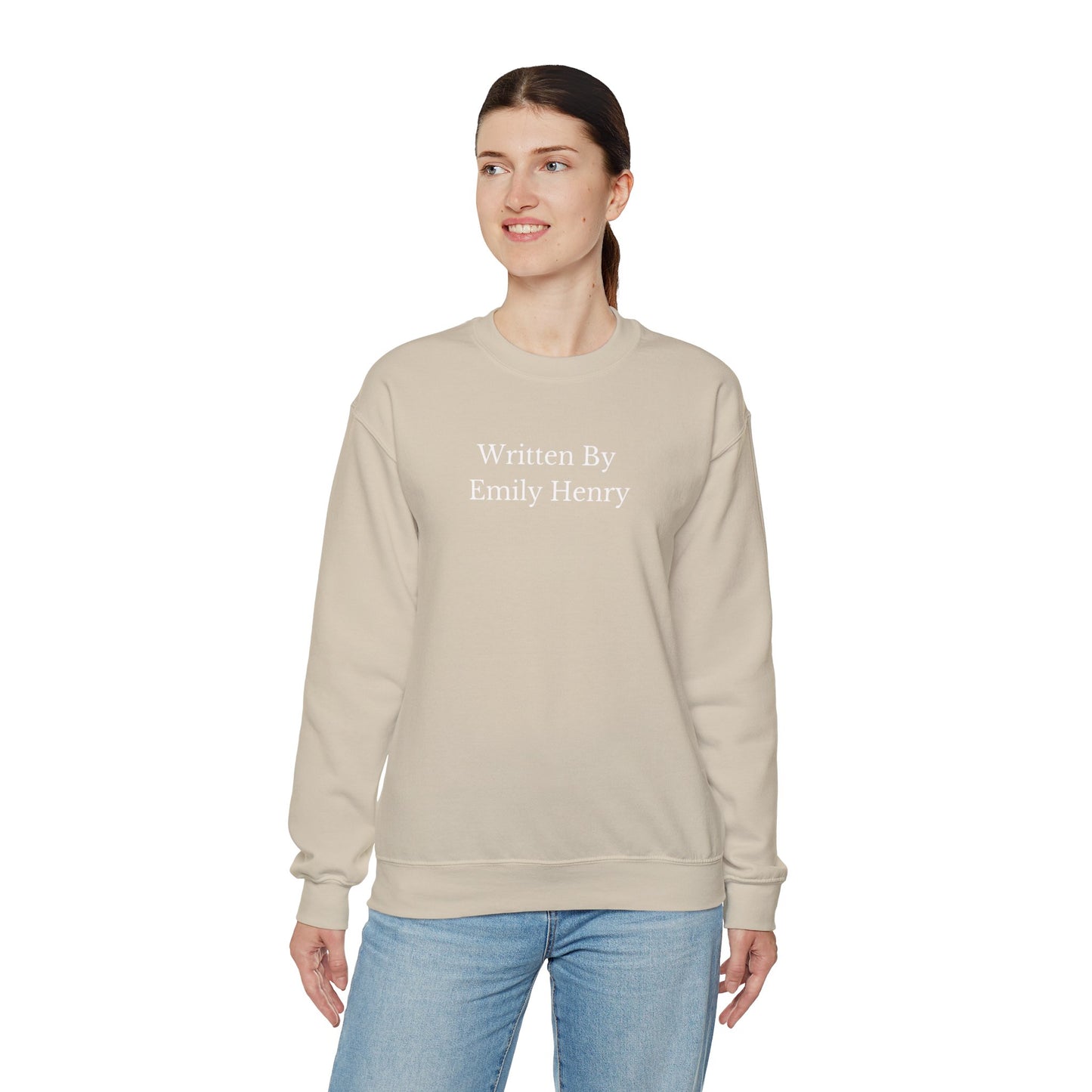 Written by Emily Henry Unisex Crewneck