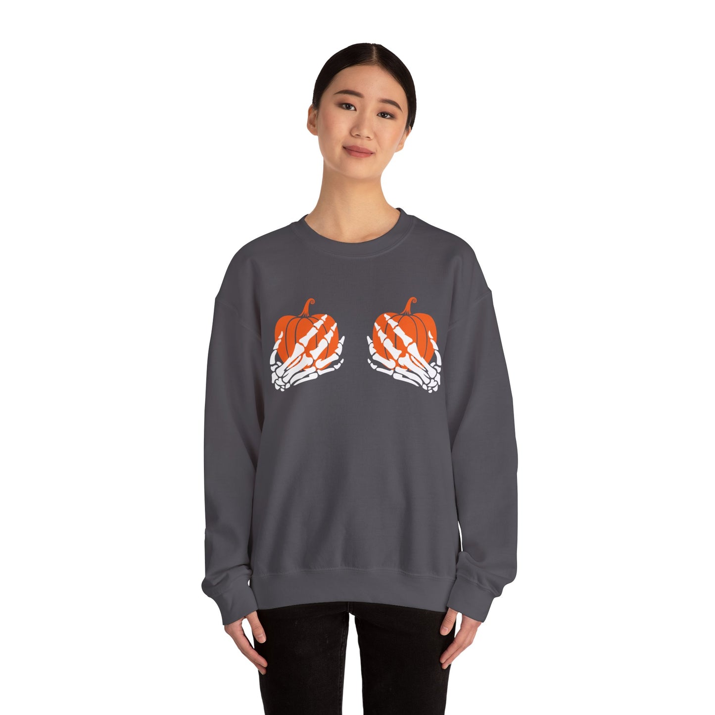 Pumpkin Grab Unisex Crewneck