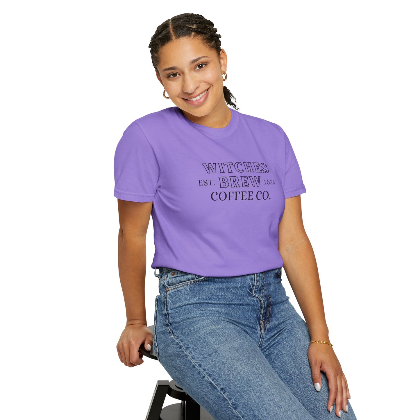 Witches Brew Coffee Co Comfort Colors Tee